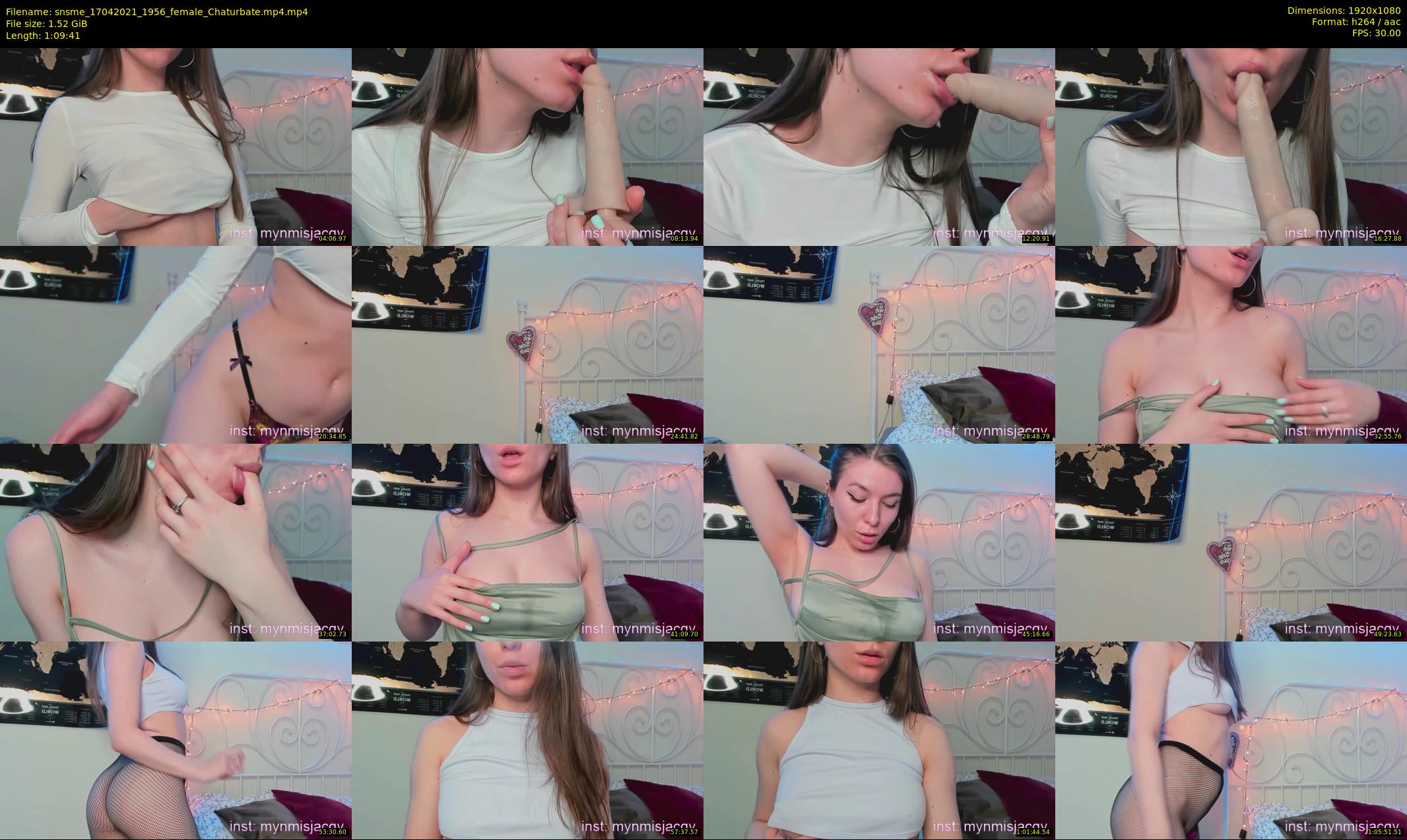 snsme — 70 minute Chaturbate female cam show recording, 1080p, Apr 17, 2021
