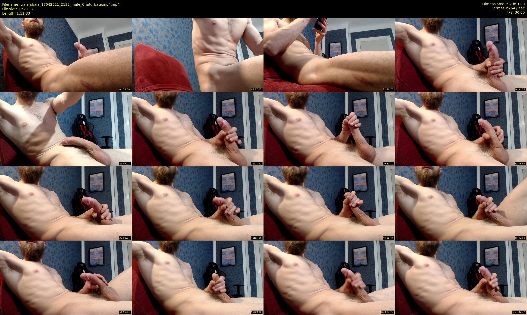 tralalabala — 72 minute Chaturbate male cam show recording, 1080p, Apr 17, 2021