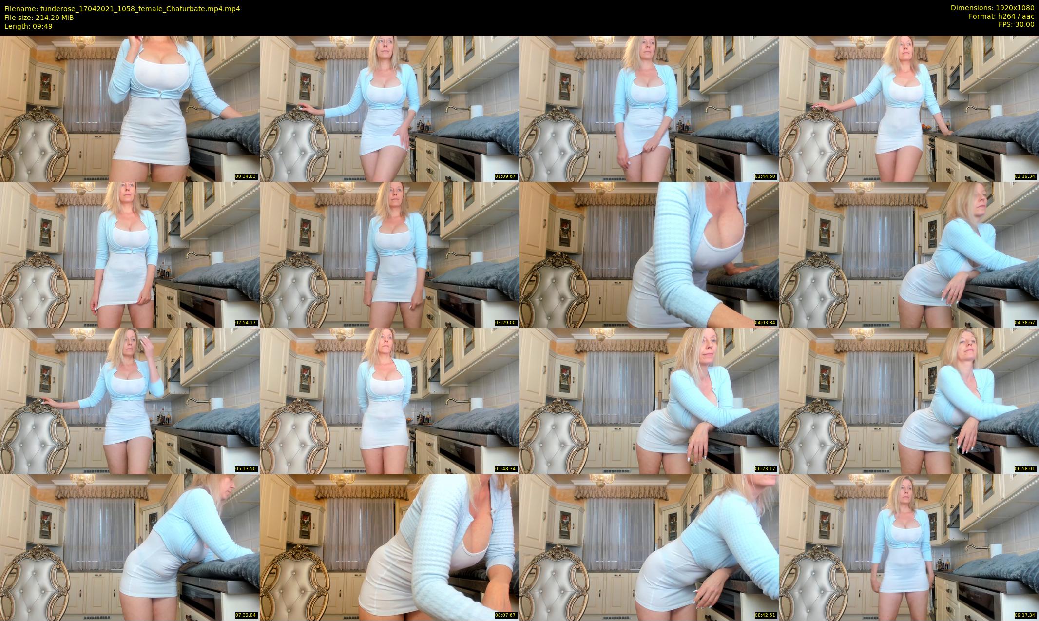 tunderose — 10 minute Chaturbate female cam show recording, 1080p, Apr 17, 2021