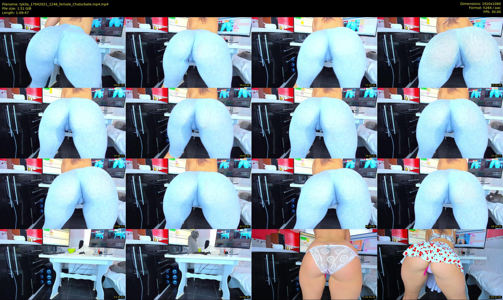 tykita — 70 minute Chaturbate female cam show recording, 1080p, Apr 17, 2021