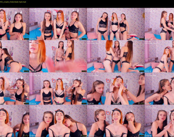 unicorngirls — 20 minute Chaturbate couple cam show recording, 1080p, Apr 18, 2021