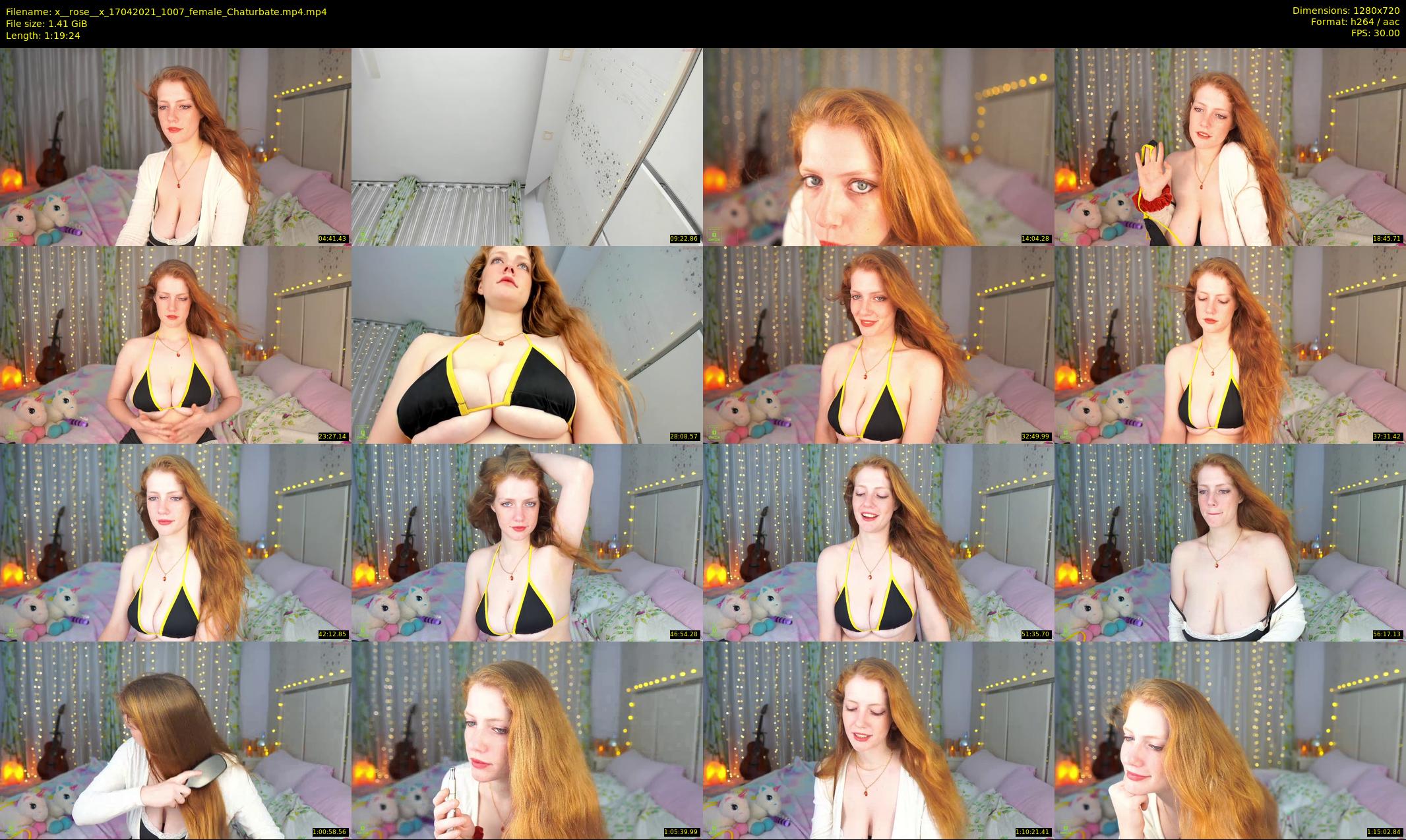 x__rose__x — 80 minute Chaturbate female cam show recording, 720p, Apr 17, 2021