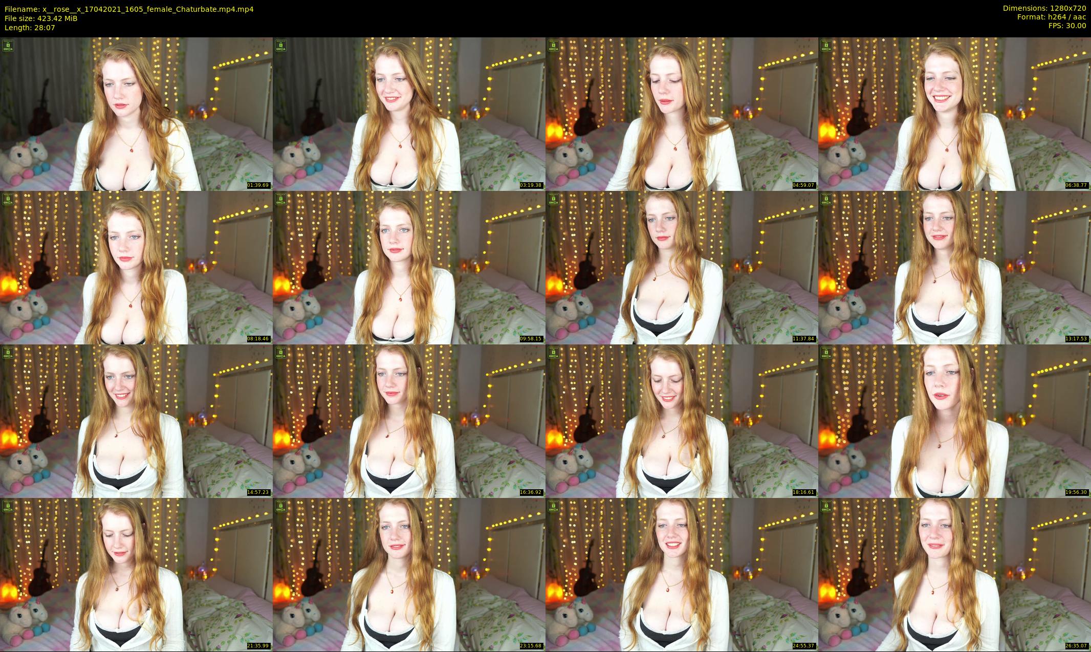 x__rose__x — 29 minute Chaturbate female cam show recording, 720p, Apr 17, 2021