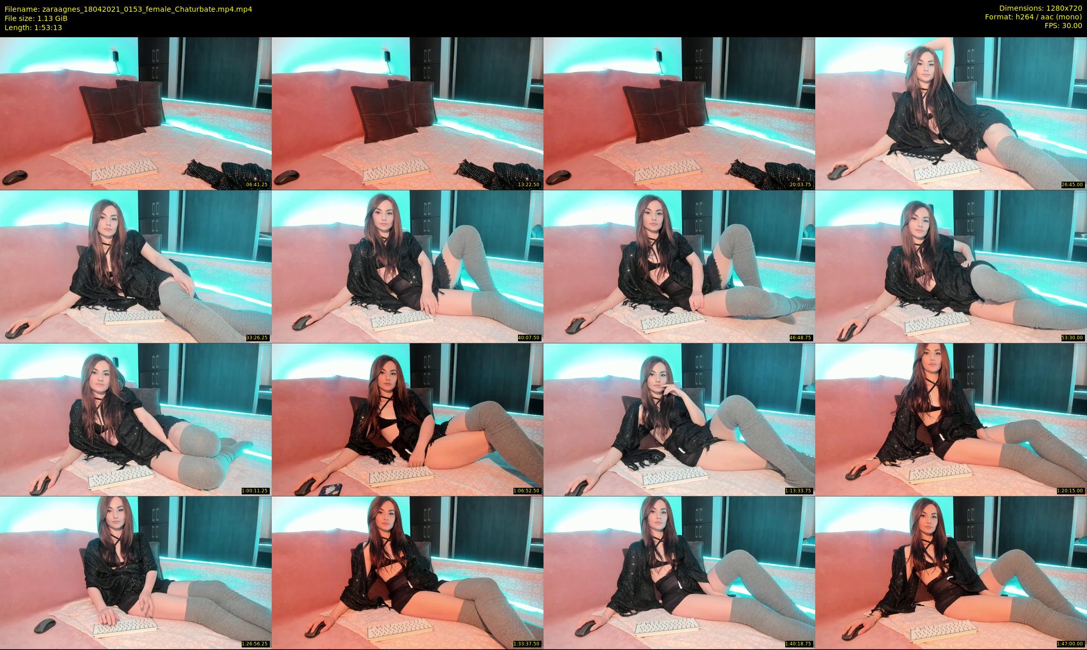 zaraagnes — 114 minute Chaturbate female cam show recording, 720p, Apr 18, 2021