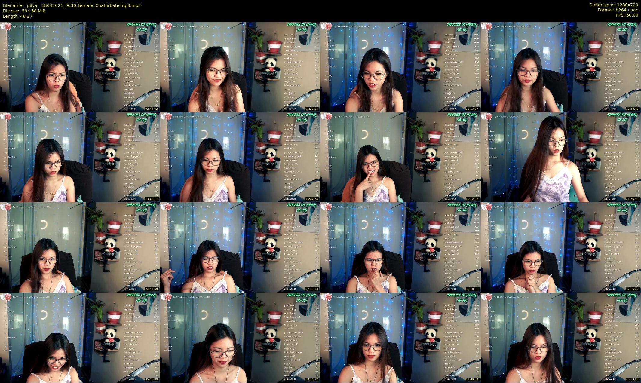 _pilya_ — 47 minute Chaturbate female cam show recording, 720p, Apr 18, 2021