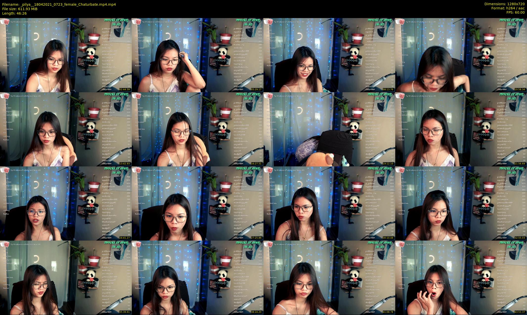_pilya_ — 47 minute Chaturbate female cam show recording, 720p, Apr 18, 2021