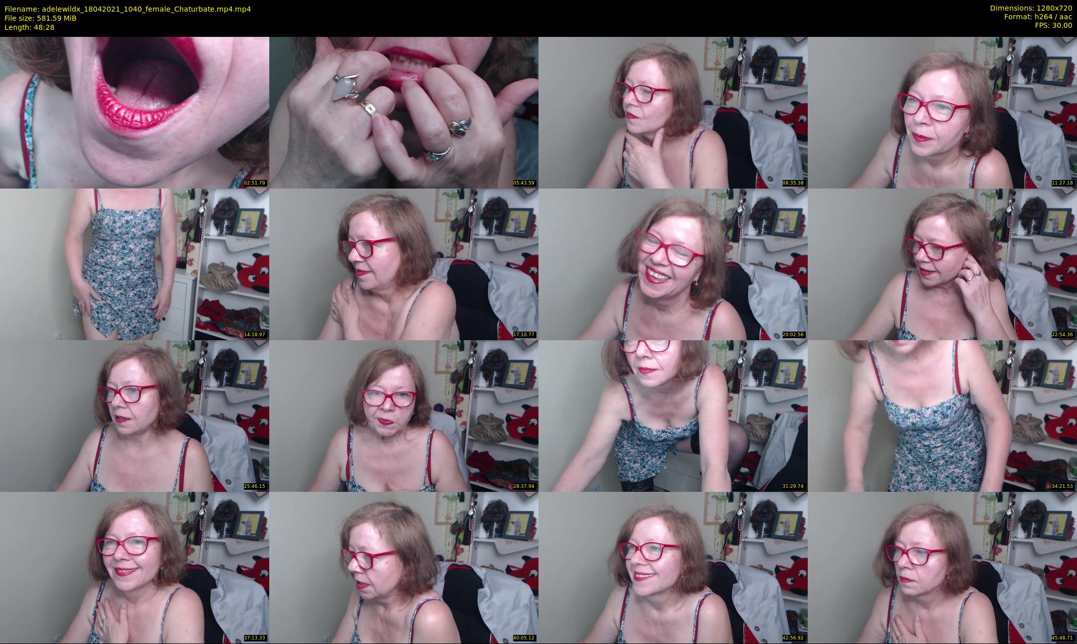 adelewildx — 49 minute Chaturbate female cam show recording, 720p, Apr 18, 2021
