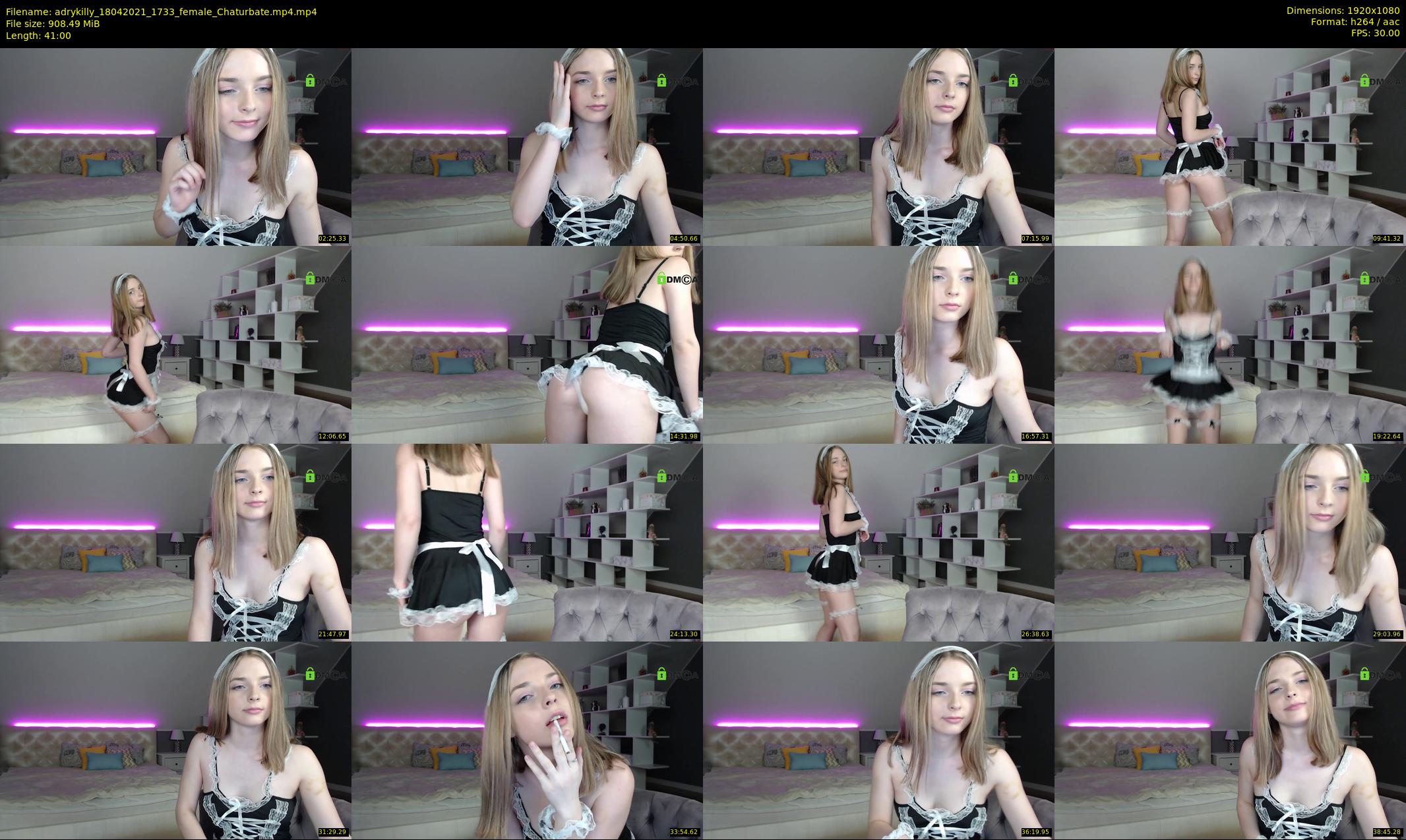 adrykilly — 41 minute Chaturbate female cam show recording, 1080p, Apr 18, 2021