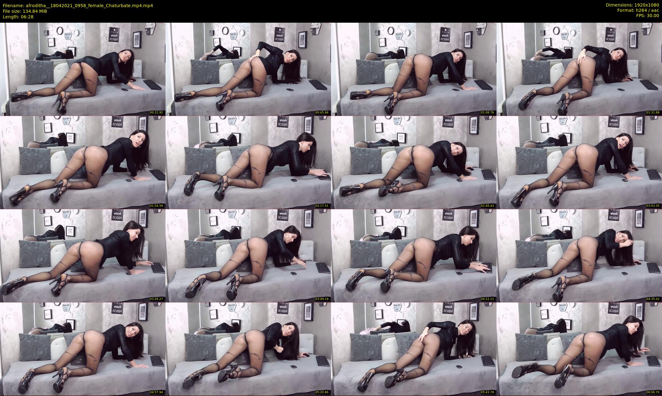 afroditha_ — 7 minute Chaturbate female cam show recording, 1080p, Apr 18, 2021