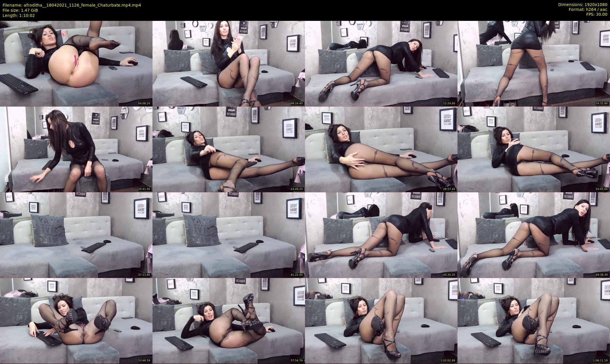 afroditha_ — 71 minute Chaturbate female cam show recording, 1080p, Apr 18, 2021