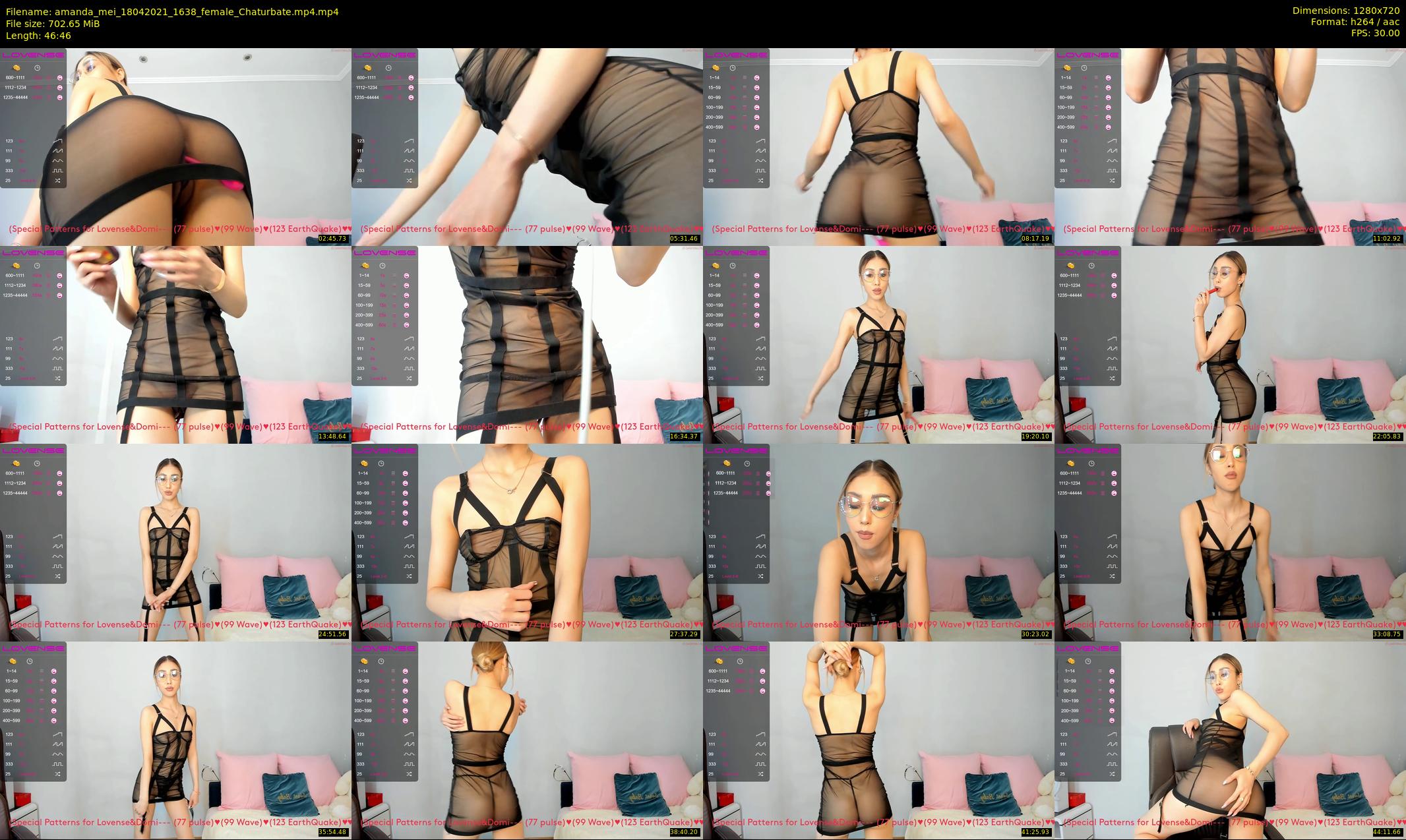 amanda_mei — 47 minute Chaturbate female cam show recording, 720p, Apr 18, 2021
