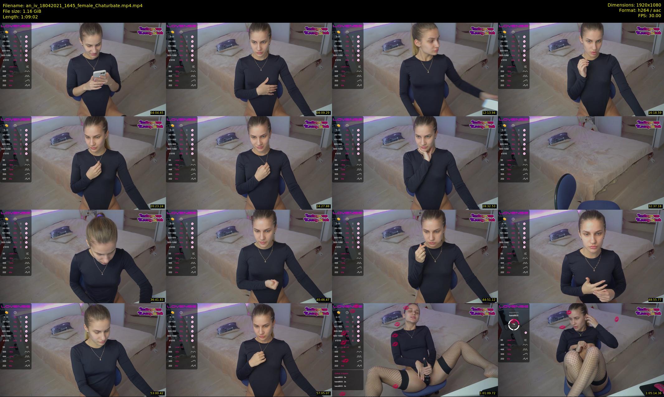 an_iv — 70 minute Chaturbate female cam show recording, 1080p, Apr 18, 2021