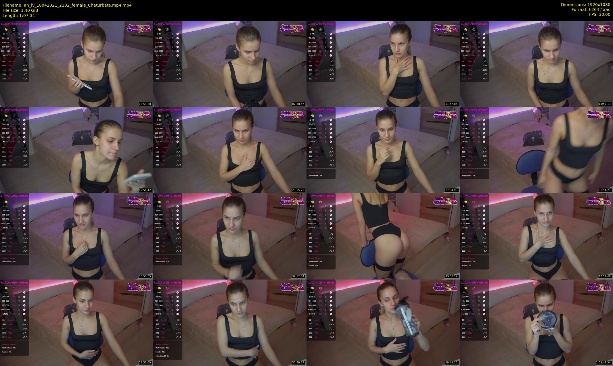 an_iv — 68 minute Chaturbate female cam show recording, 1080p, Apr 18, 2021