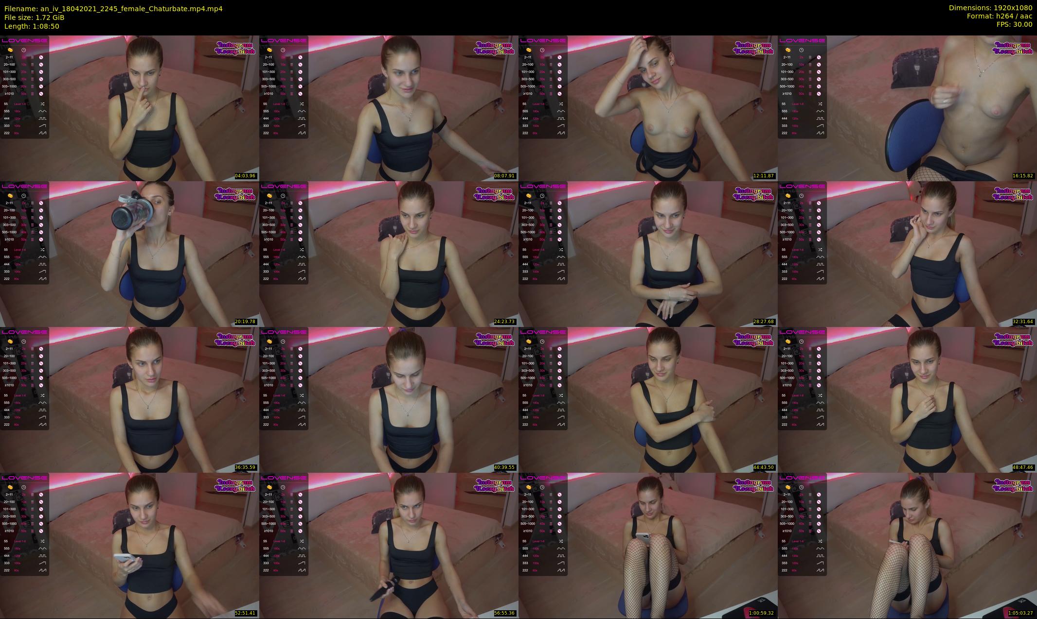 an_iv — 69 minute Chaturbate female cam show recording, 1080p, Apr 18, 2021