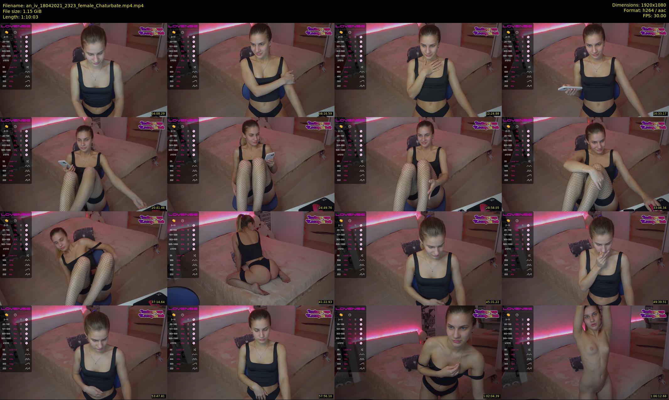 an_iv — 71 minute Chaturbate female cam show recording, 1080p, Apr 18, 2021