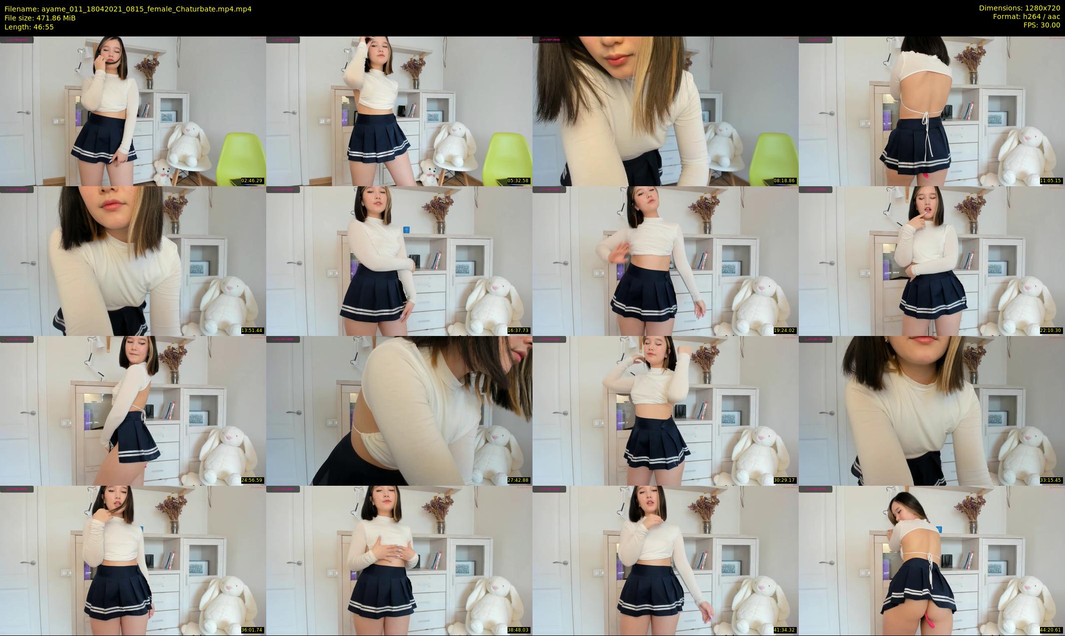 ayame_011 — 47 minute Chaturbate female cam show recording, 720p, Apr 18, 2021