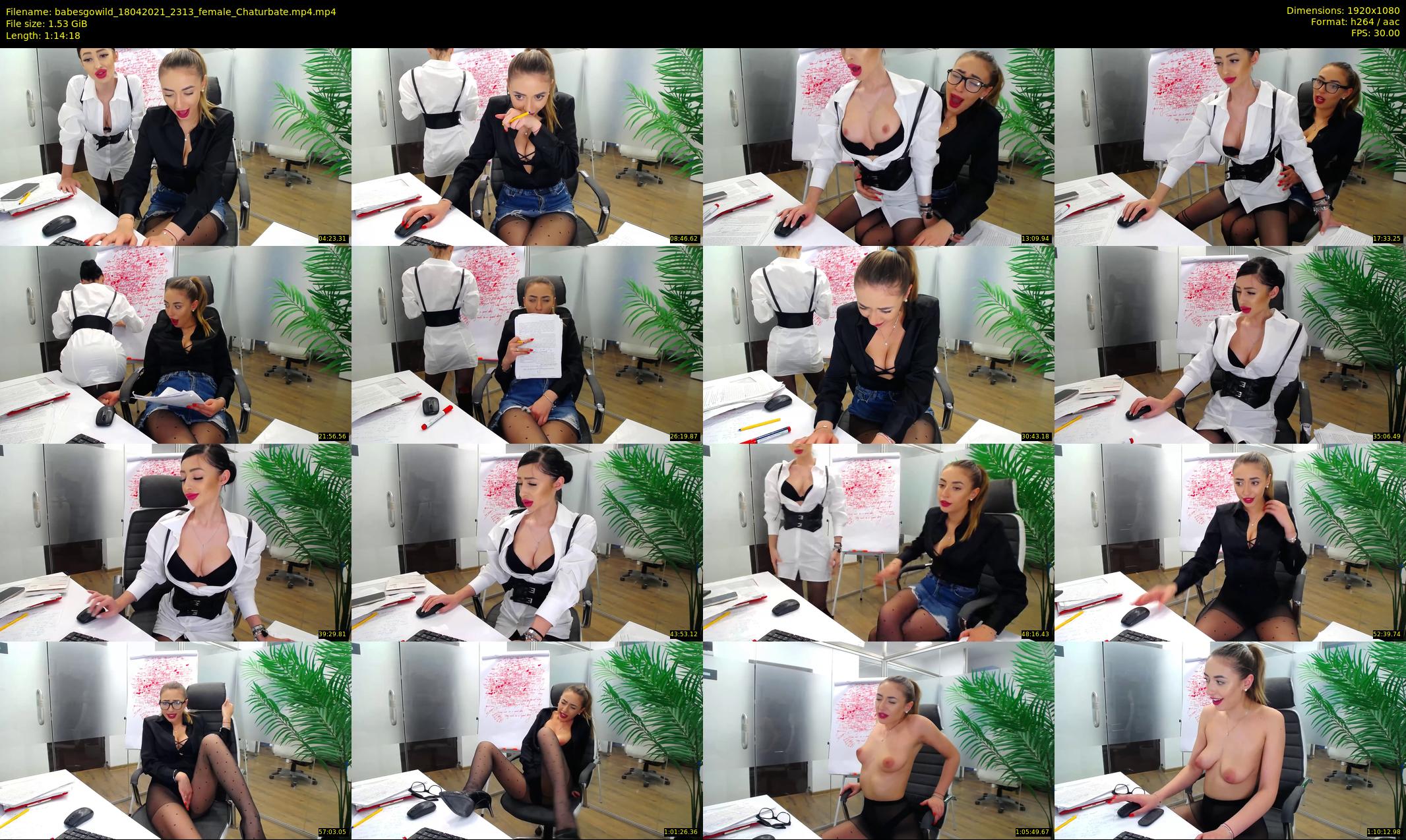 babesgowild — 75 minute Chaturbate couple cam show recording, 1080p, Apr 18, 2021