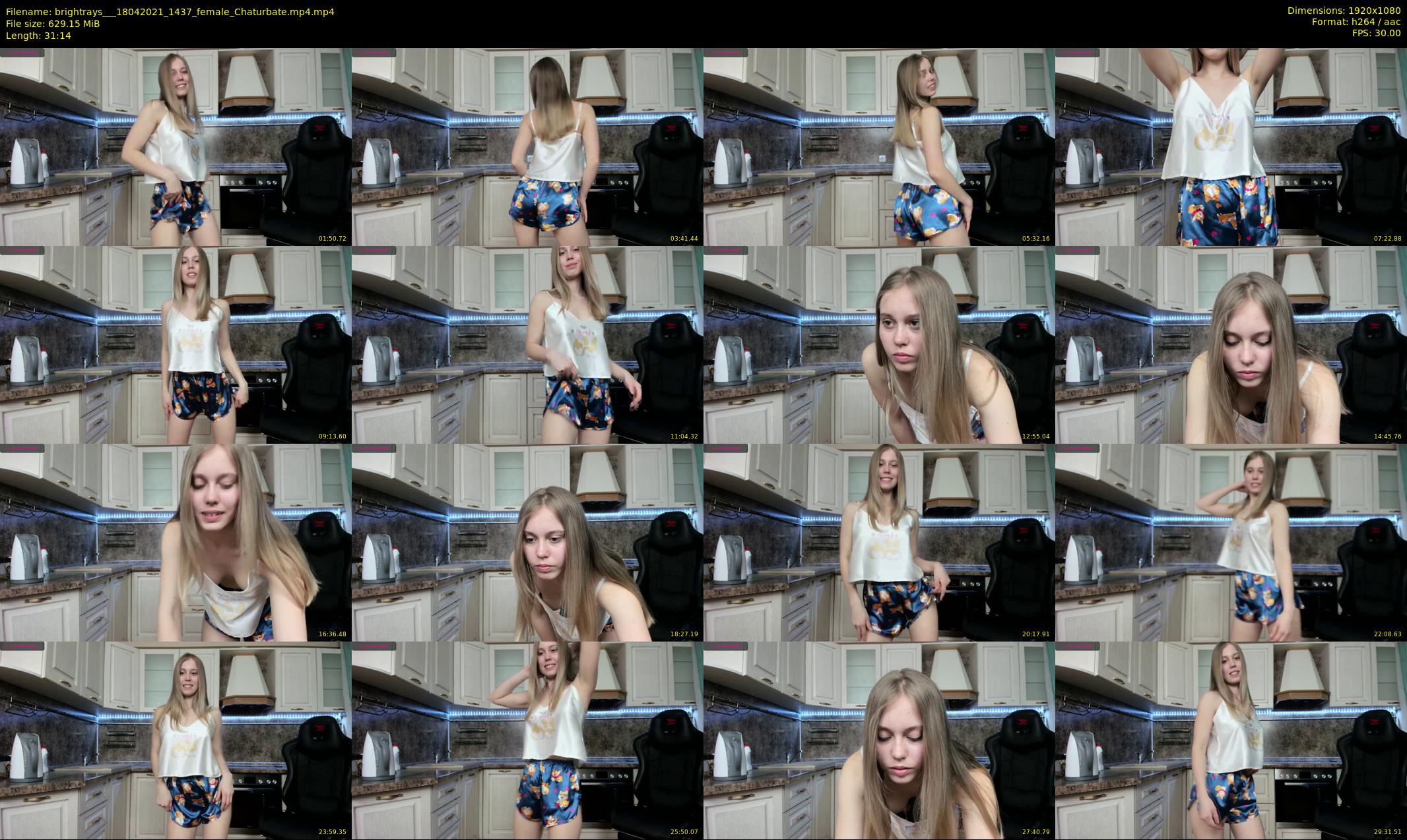 brightrays__ — 32 minute Chaturbate female cam show recording, 1080p, Apr 18, 2021