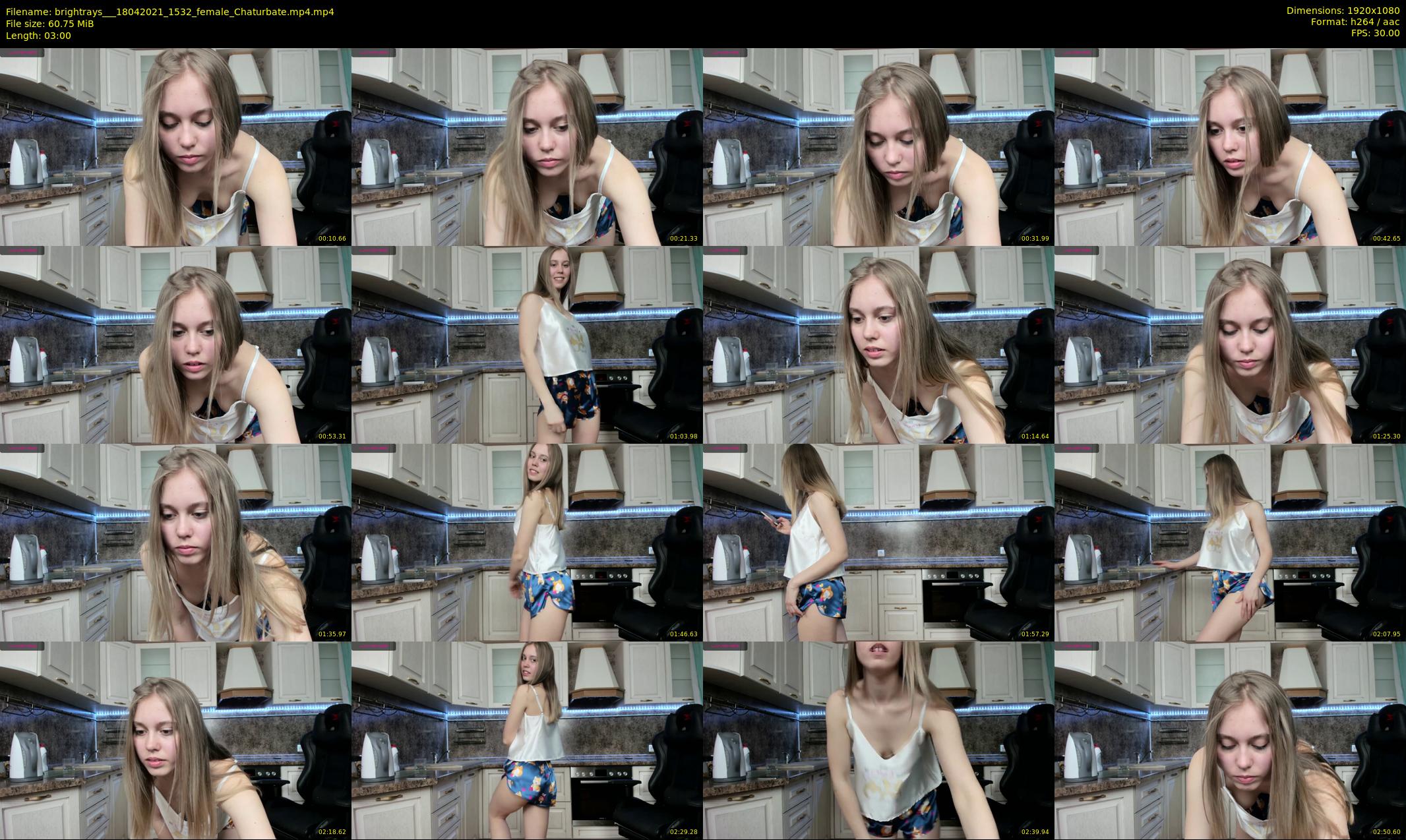 brightrays__ — 3 minute Chaturbate female cam show recording, 1080p, Apr 18, 2021