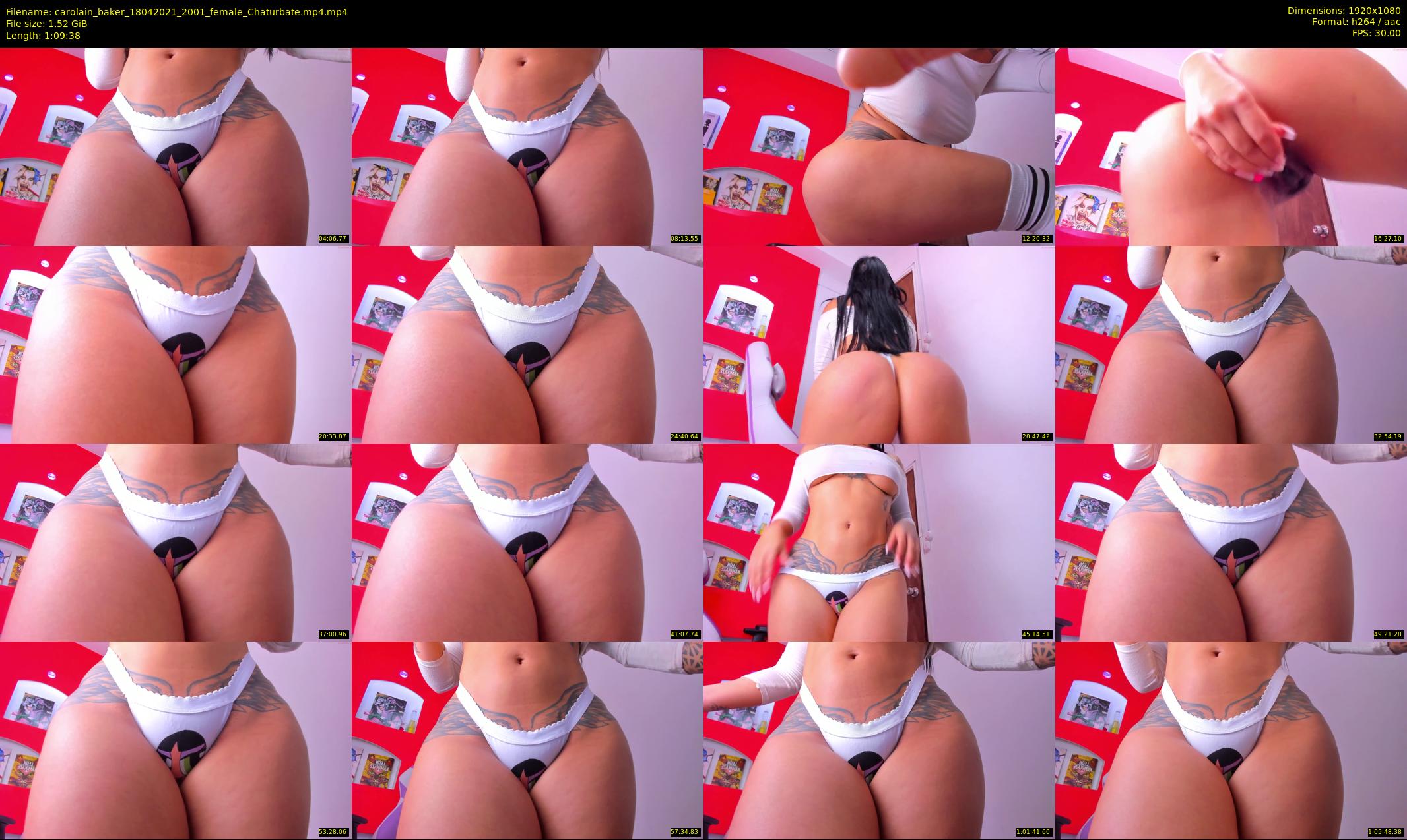 carolain_baker — 70 minute Chaturbate female cam show recording, 1080p, Apr 18, 2021