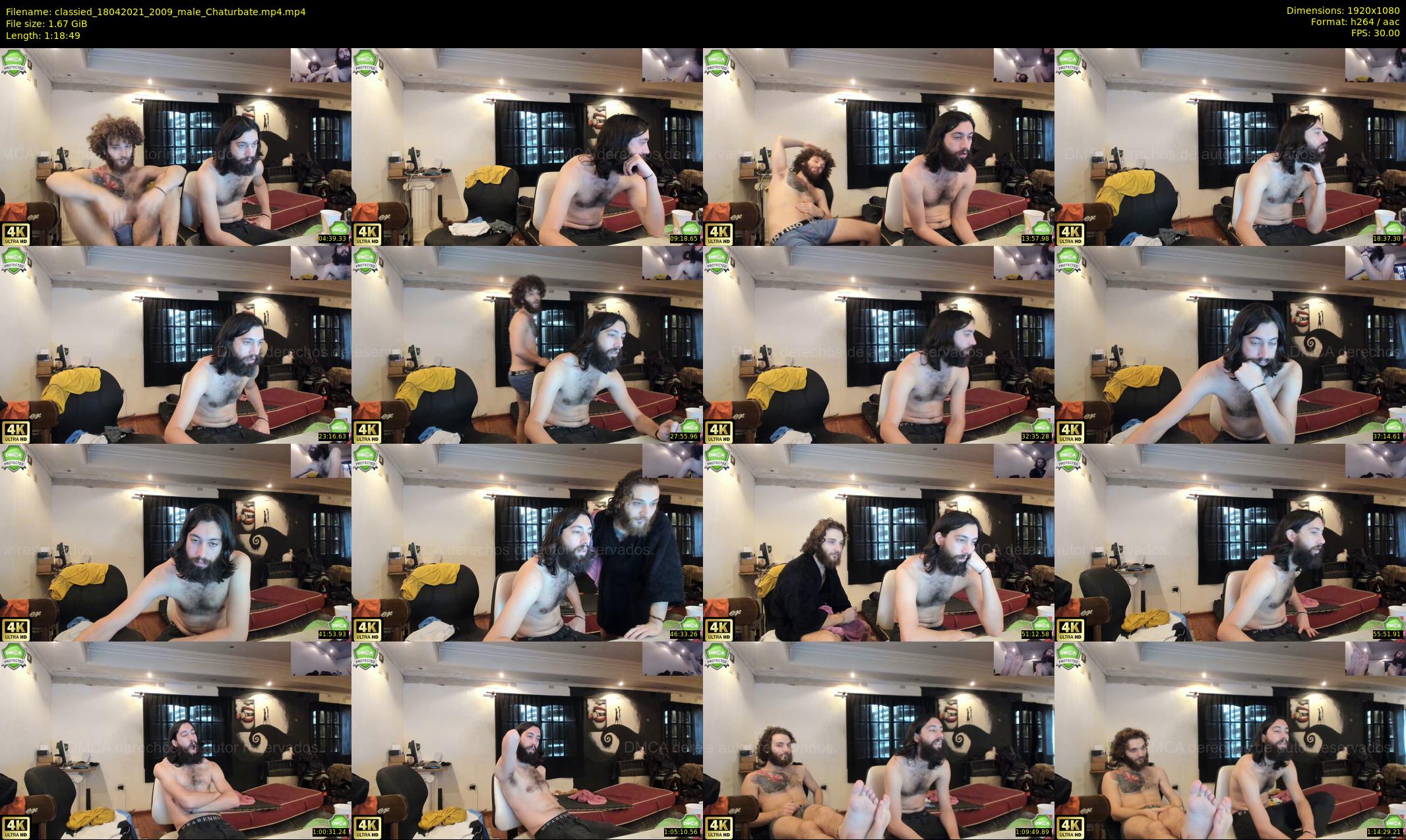 classied — 79 minute Chaturbate male cam show recording, 1080p, Apr 18, 2021