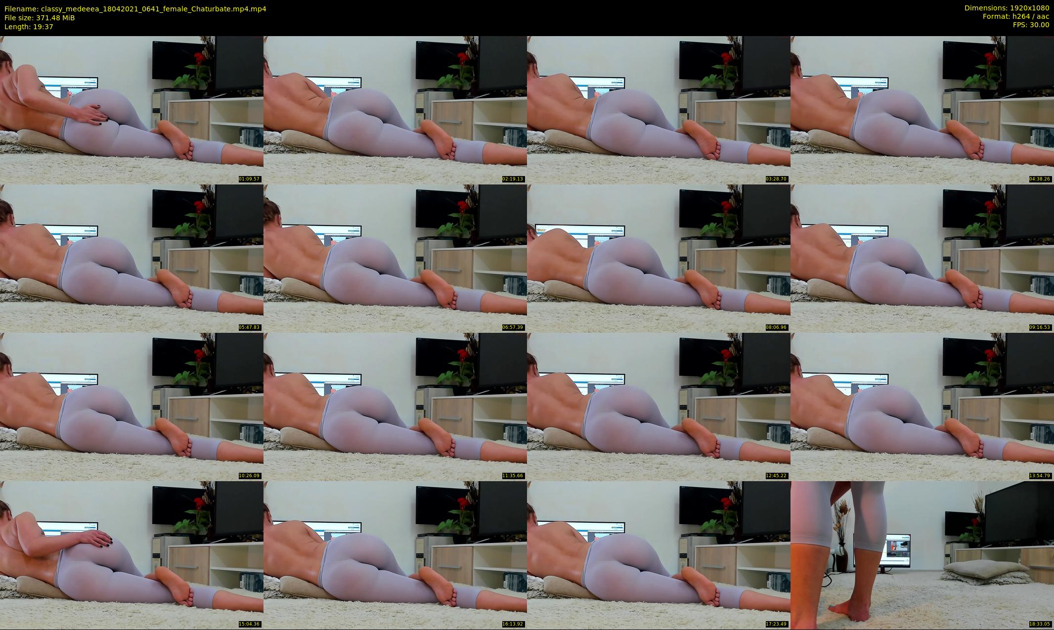 classy_medeeea — 20 minute Chaturbate female cam show recording, 1080p, Apr 18, 2021