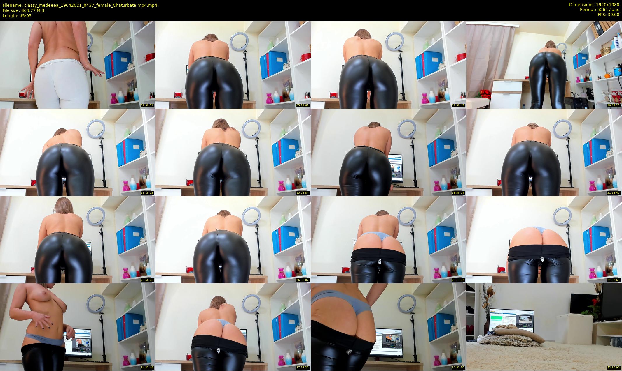 classy_medeeea — 46 minute Chaturbate female cam show recording, 1080p, Apr 19, 2021