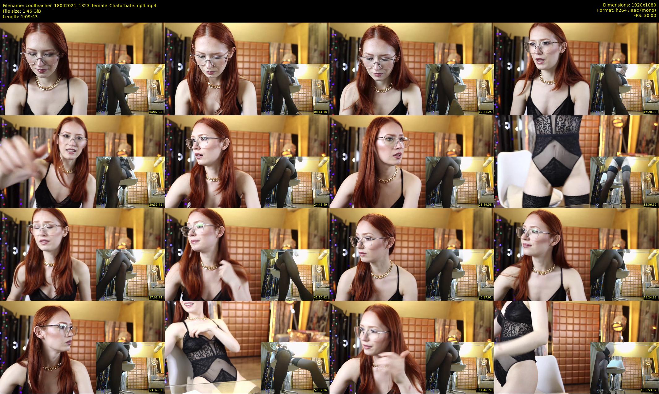 coolteacher — 70 minute Chaturbate female cam show recording, 1080p, Apr 18, 2021