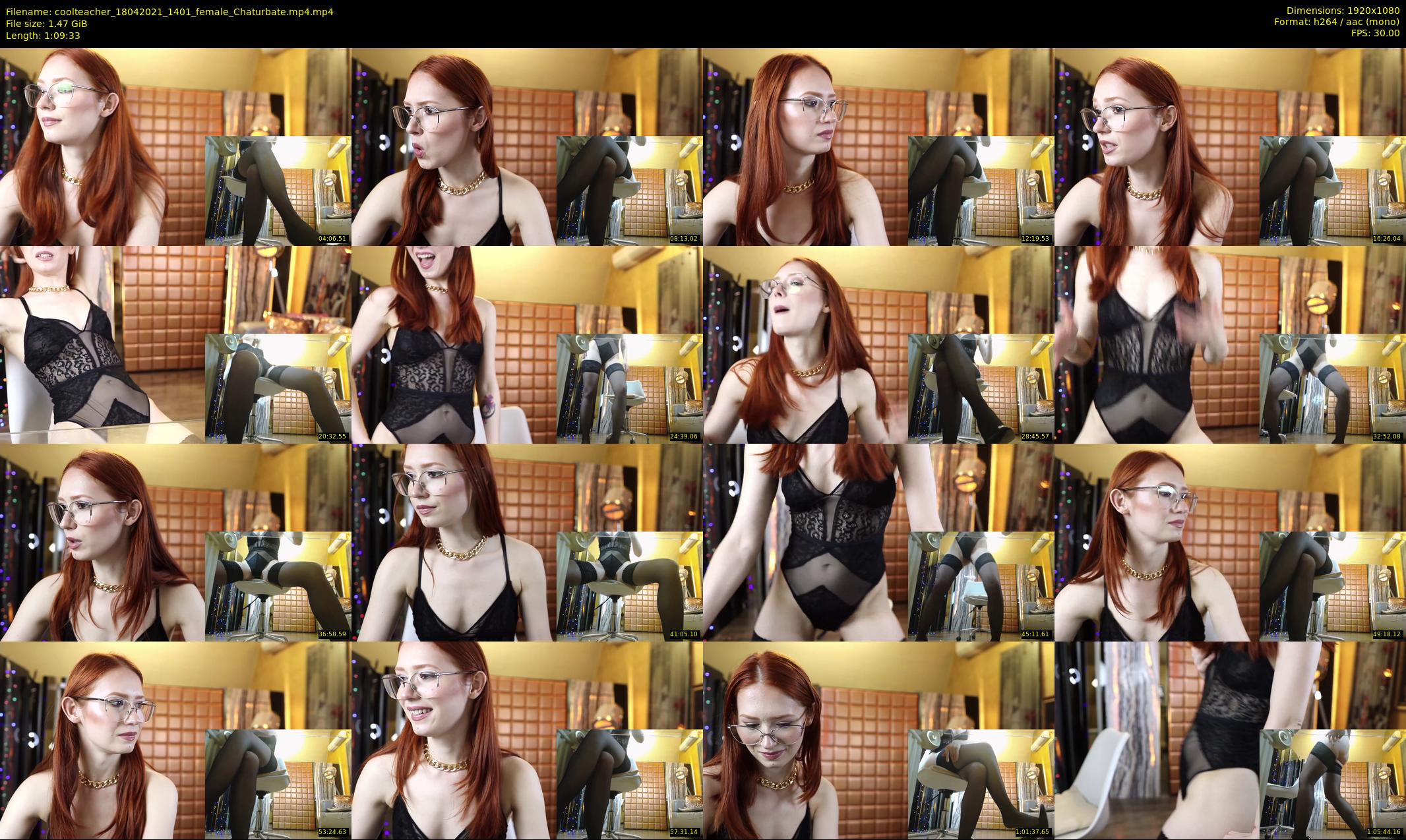 coolteacher — 70 minute Chaturbate female cam show recording, 1080p, Apr 18, 2021