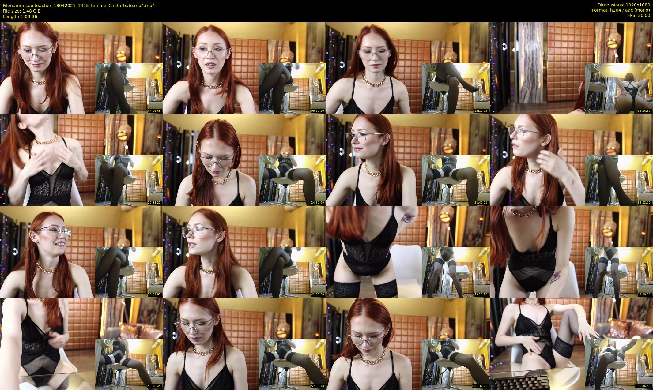coolteacher — 70 minute Chaturbate female cam show recording, 1080p, Apr 18, 2021