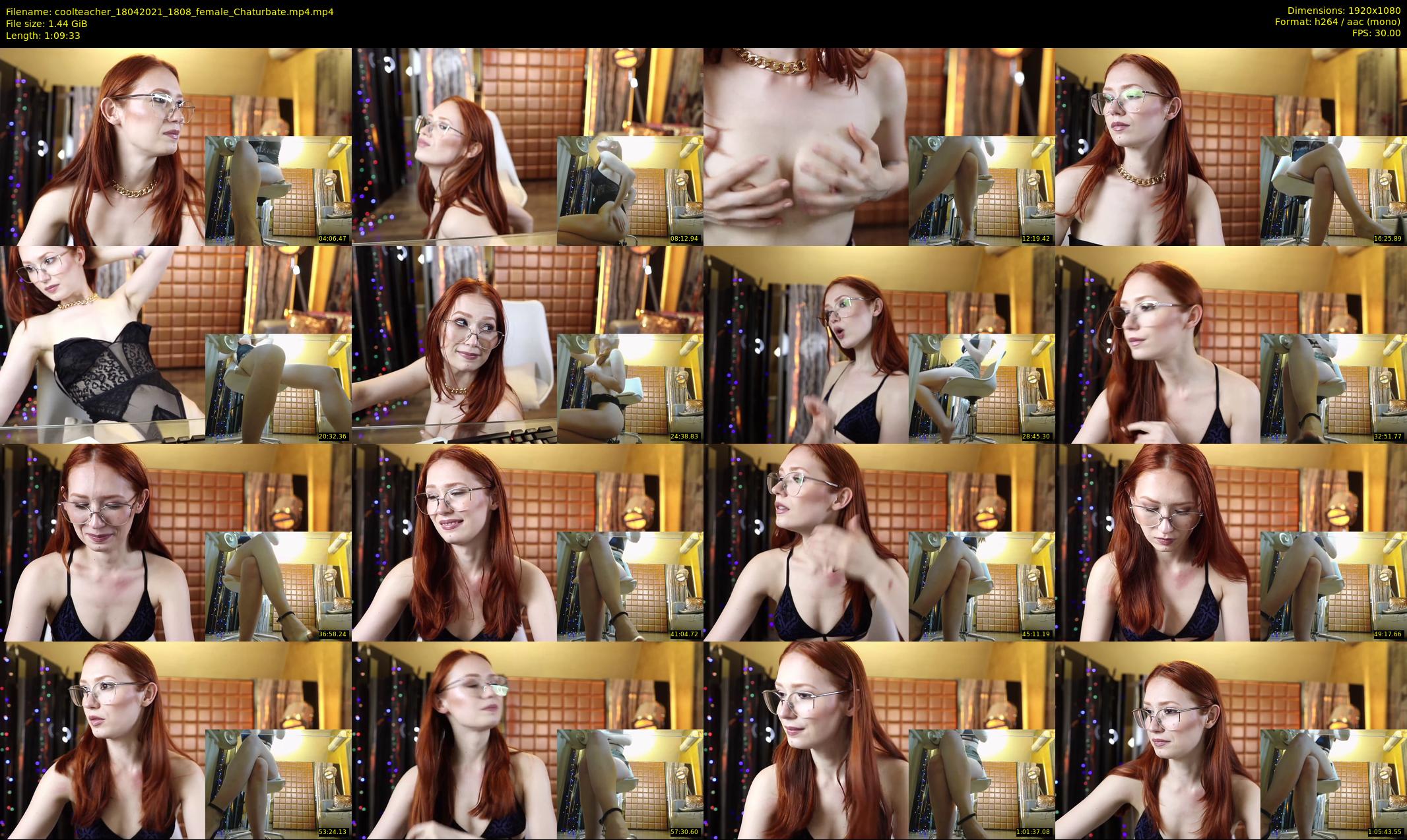 coolteacher — 70 minute Chaturbate female cam show recording, 1080p, Apr 18, 2021