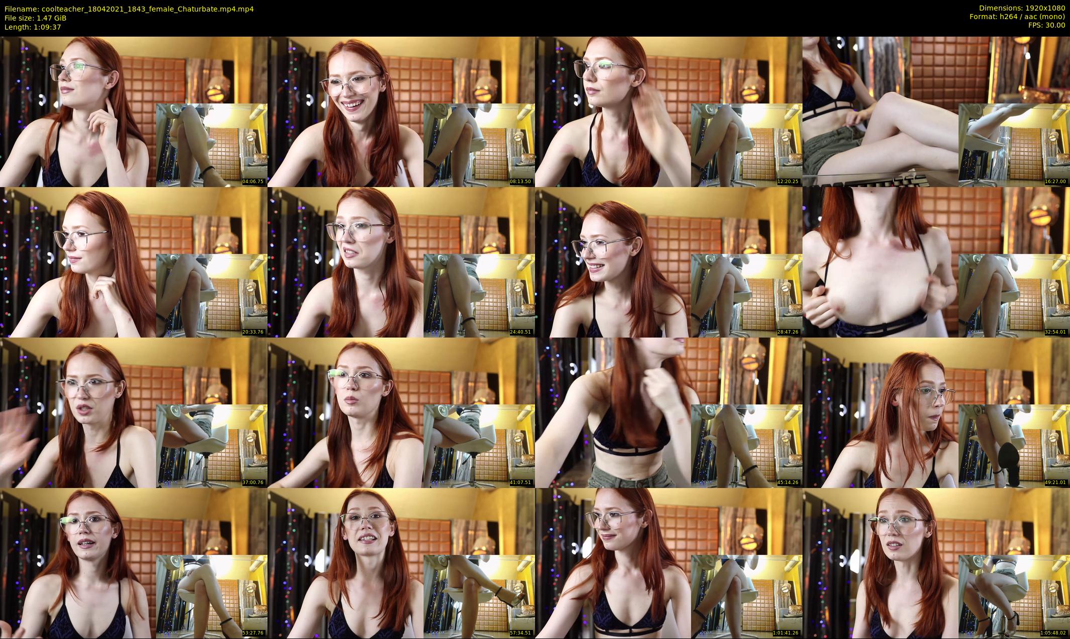 coolteacher — 70 minute Chaturbate female cam show recording, 1080p, Apr 18, 2021