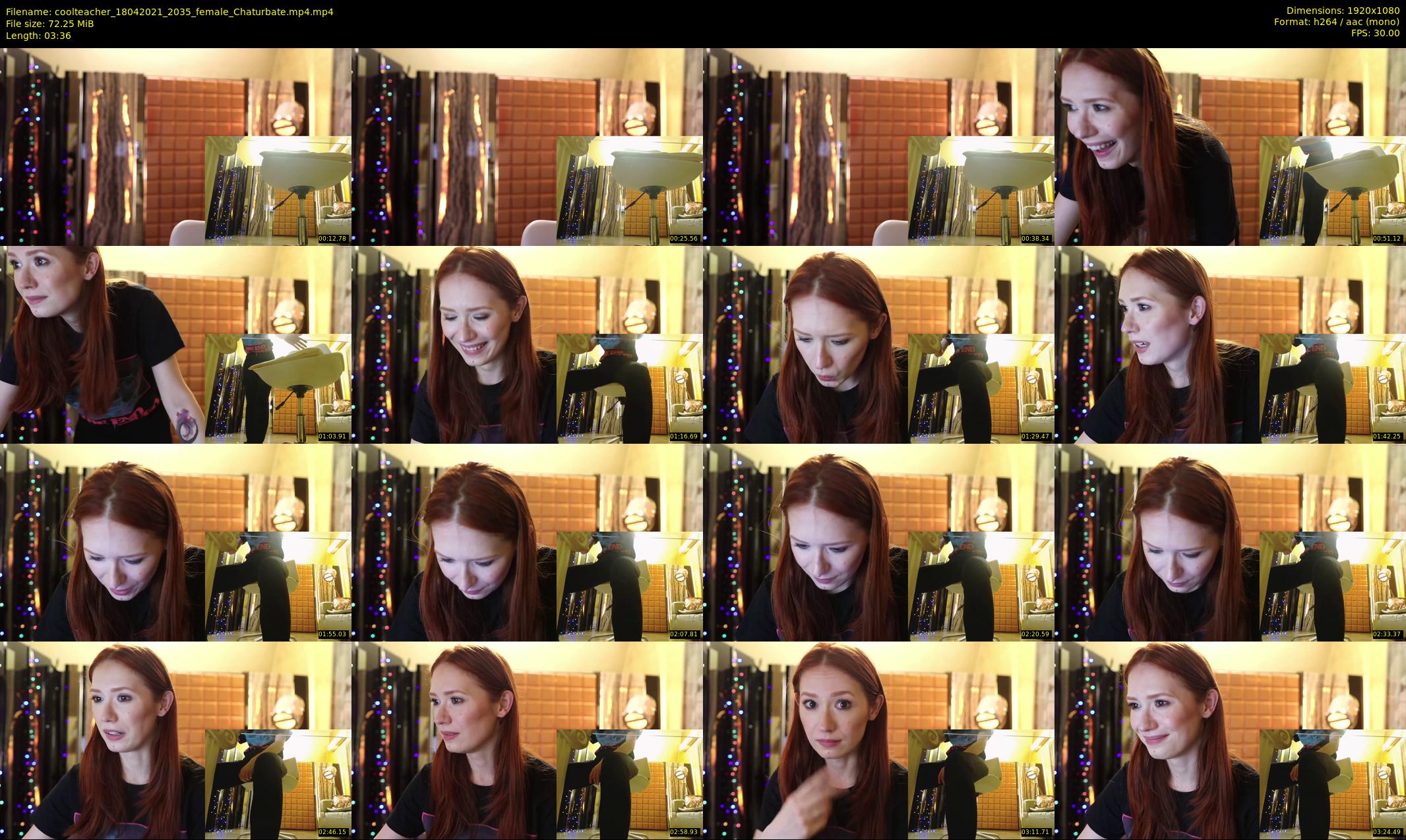 coolteacher — 4 minute Chaturbate female cam show recording, 1080p, Apr 18, 2021
