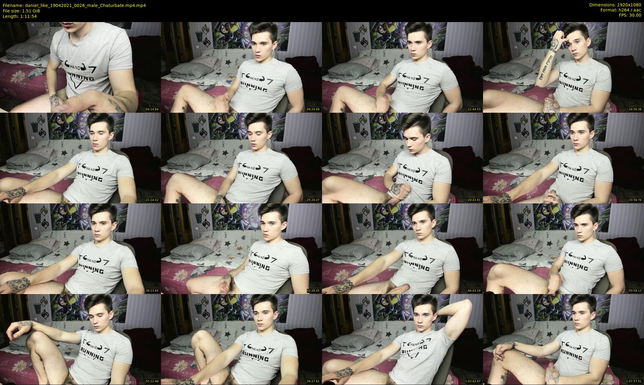 daniel_like — 72 minute Chaturbate male cam show recording, 1080p, Apr 19, 2021