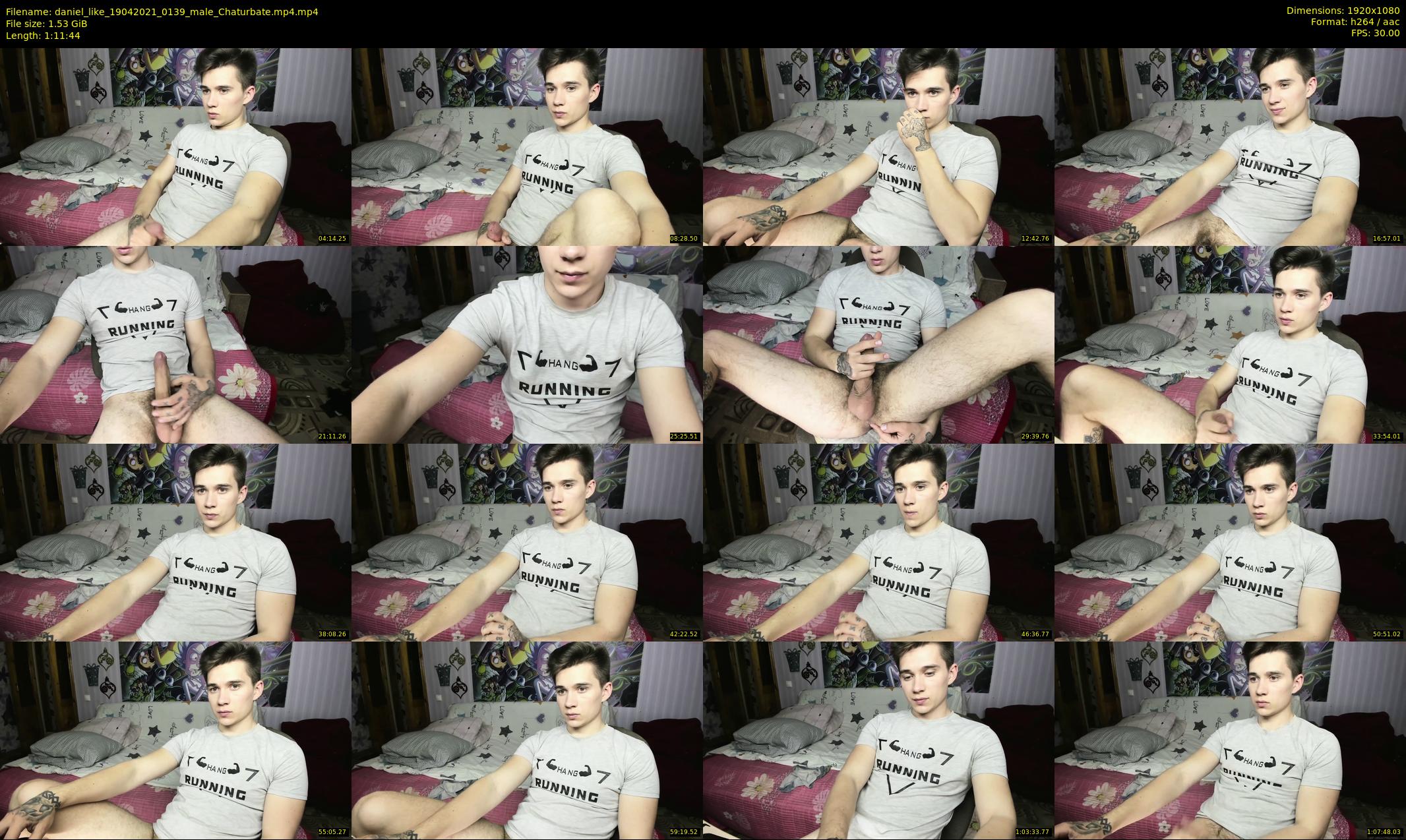 daniel_like — 72 minute Chaturbate male cam show recording, 1080p, Apr 19, 2021