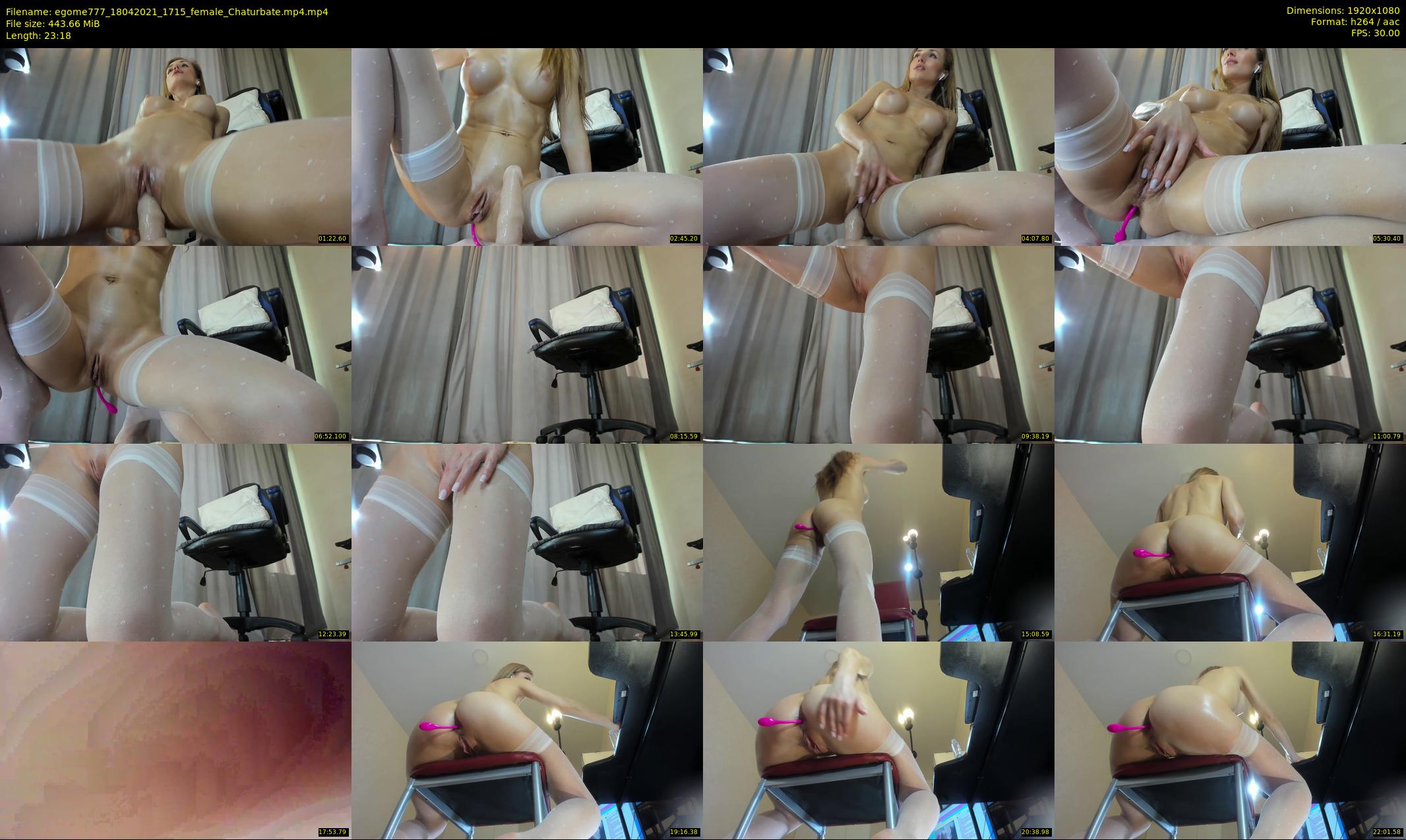 egome777 — 24 minute Chaturbate female cam show recording, 1080p, Apr 18, 2021