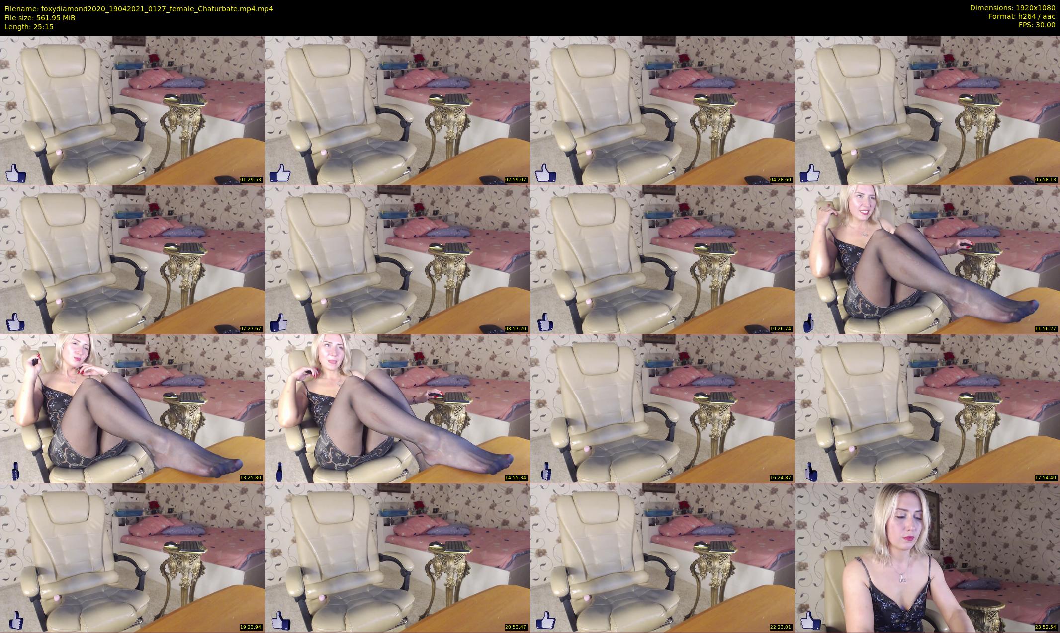 foxydiamond2020 — 26 minute Chaturbate female cam show recording, 1080p, Apr 19, 2021