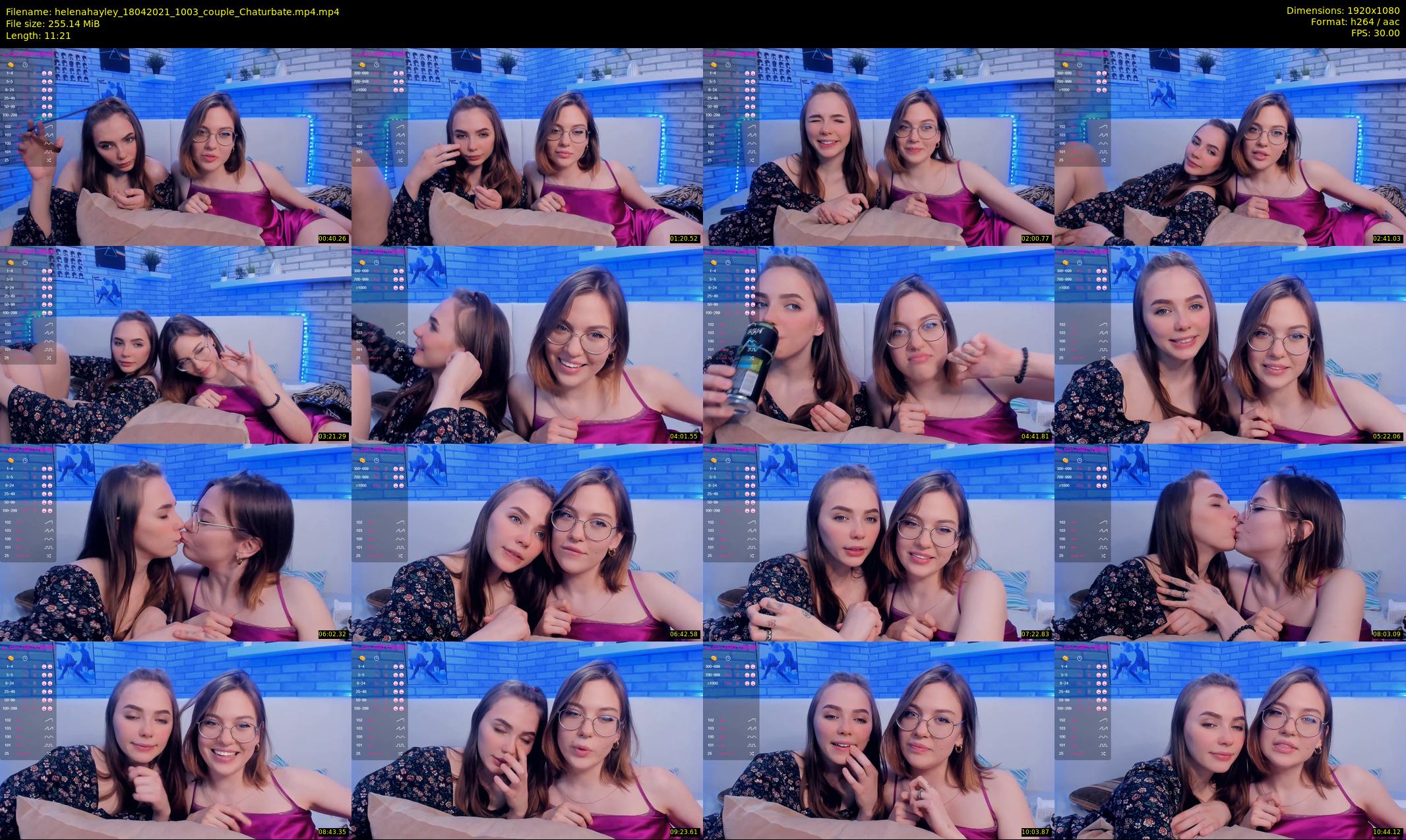 helenahayley — 12 minute Chaturbate female cam show recording, 1080p, Apr 18, 2021