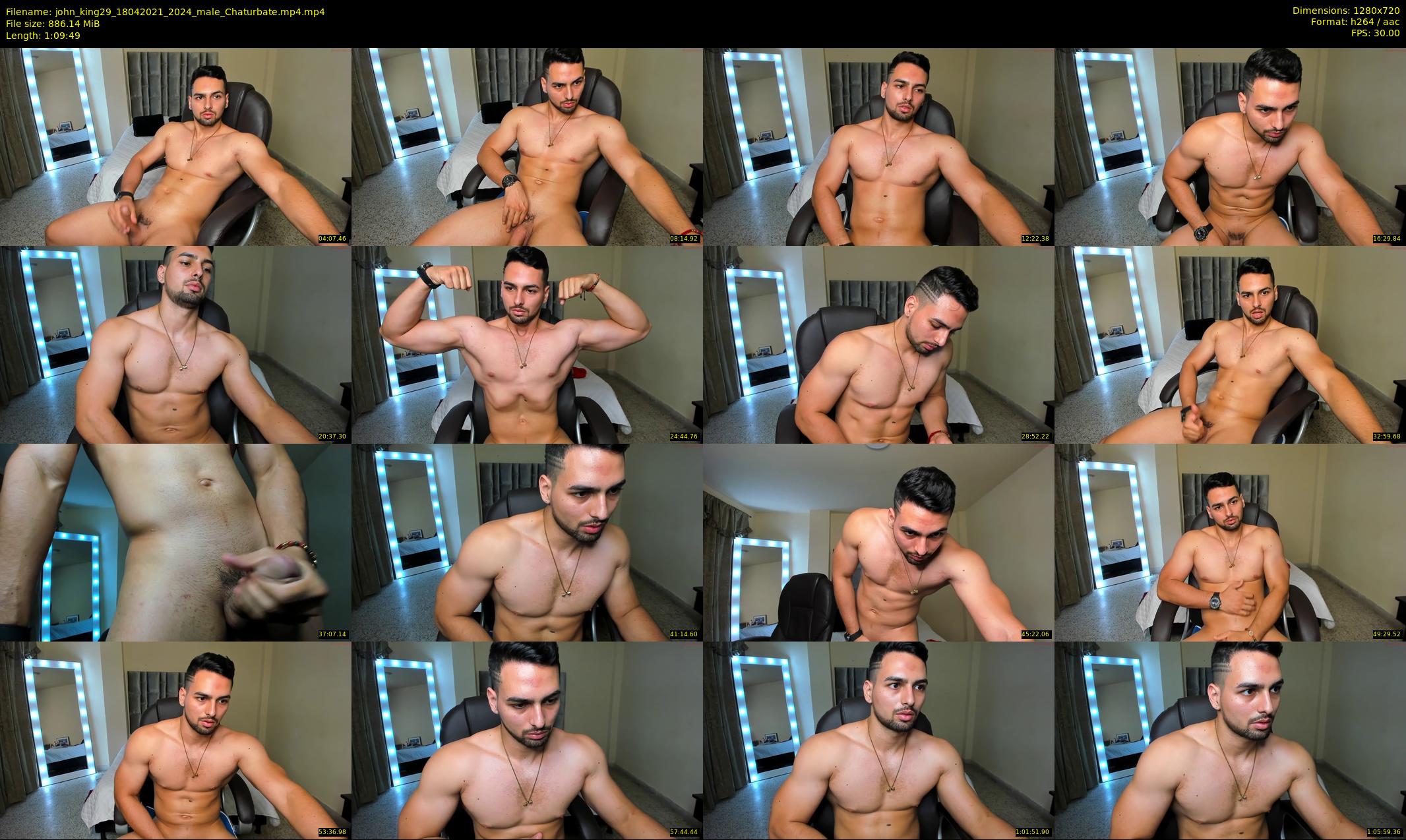 john_king29 — 70 minute Chaturbate male cam show recording, 720p, Apr 18, 2021