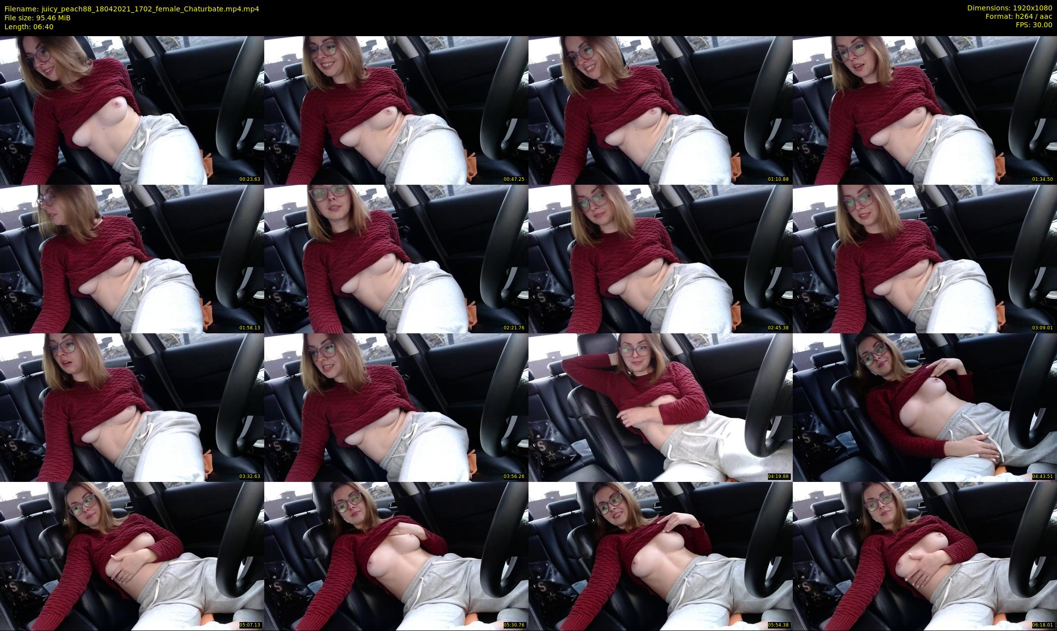 juicy_peach88 — 7 minute Chaturbate female cam show recording, 1080p, Apr 18, 2021