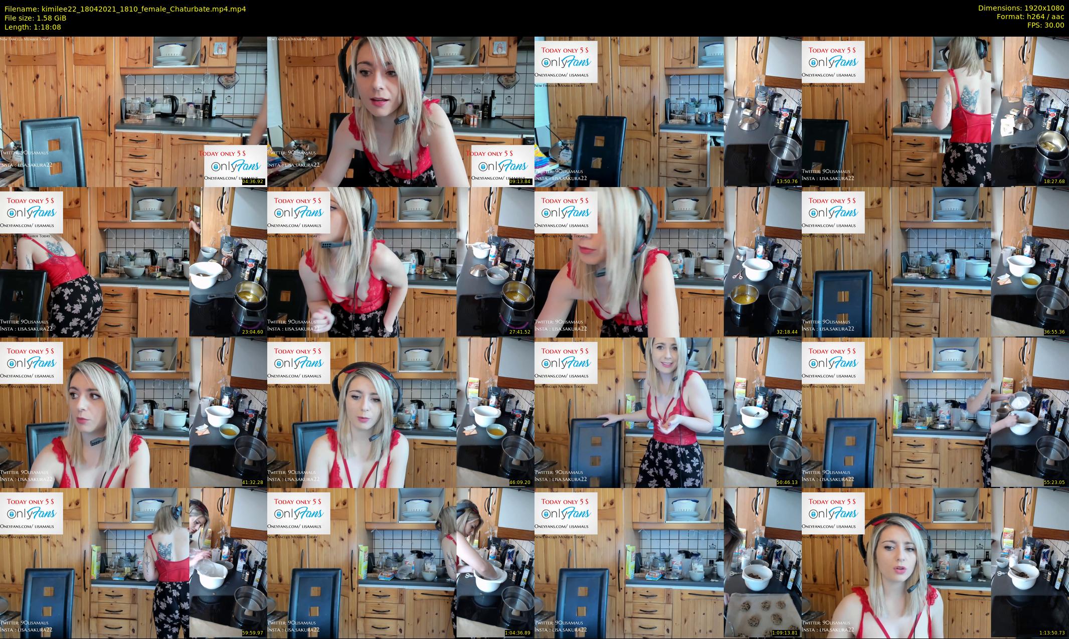 kimilee22 — 79 minute Chaturbate female cam show recording, 1080p, Apr 18, 2021