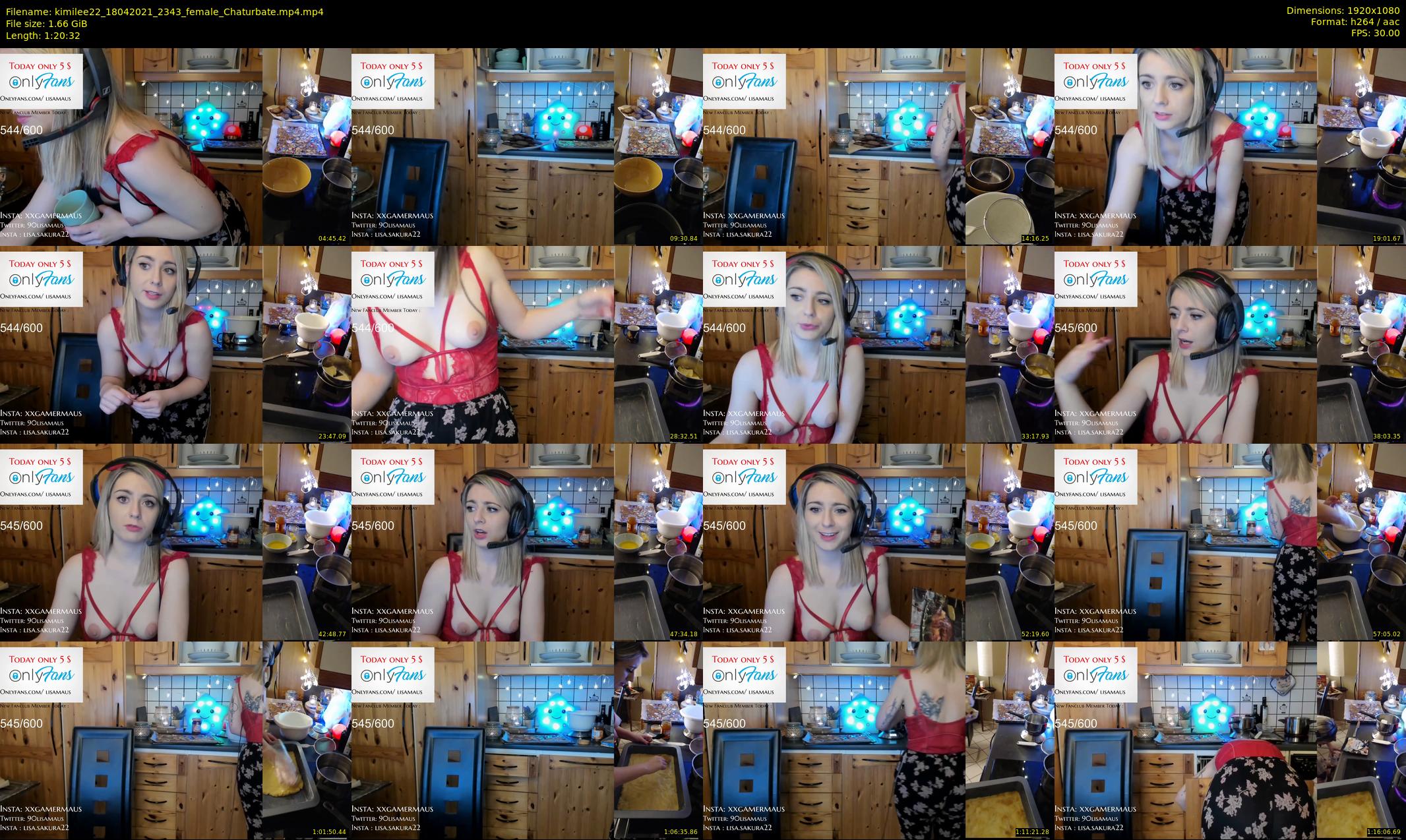 kimilee22 — 81 minute Chaturbate female cam show recording, 1080p, Apr 18, 2021