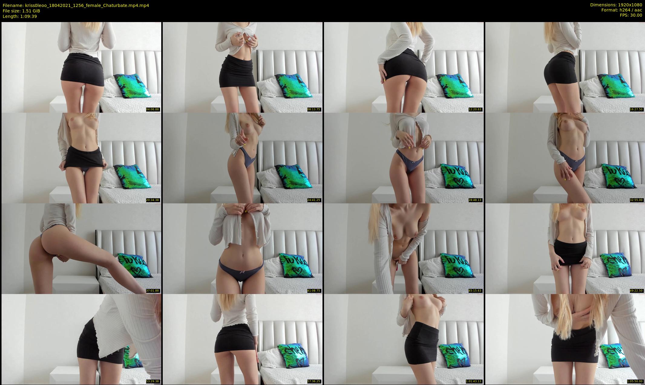 kriss0leoo — 70 minute Chaturbate couple cam show recording, 1080p, Apr 18, 2021