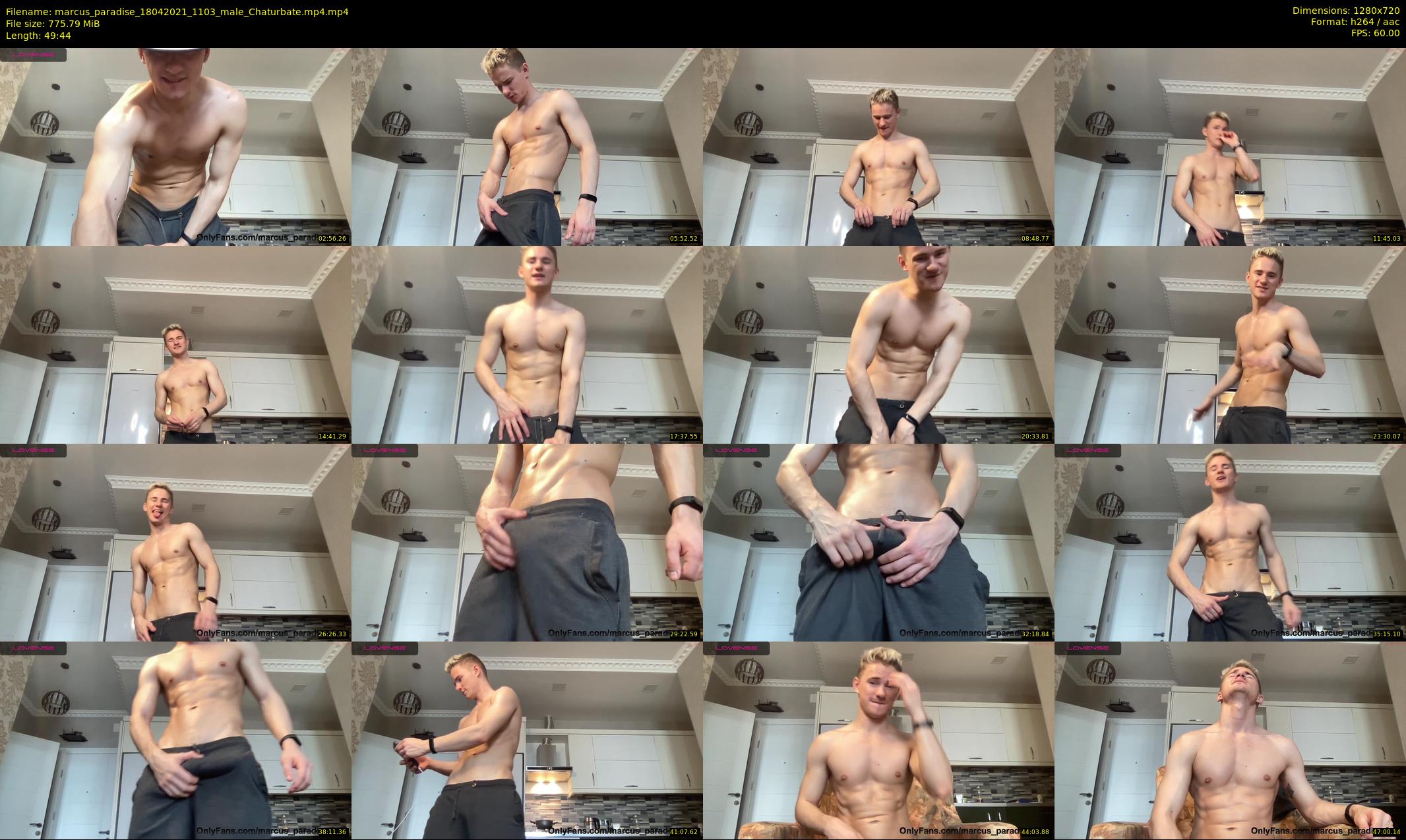 marcus_paradise — 50 minute Chaturbate male cam show recording, 720p, Apr 18, 2021