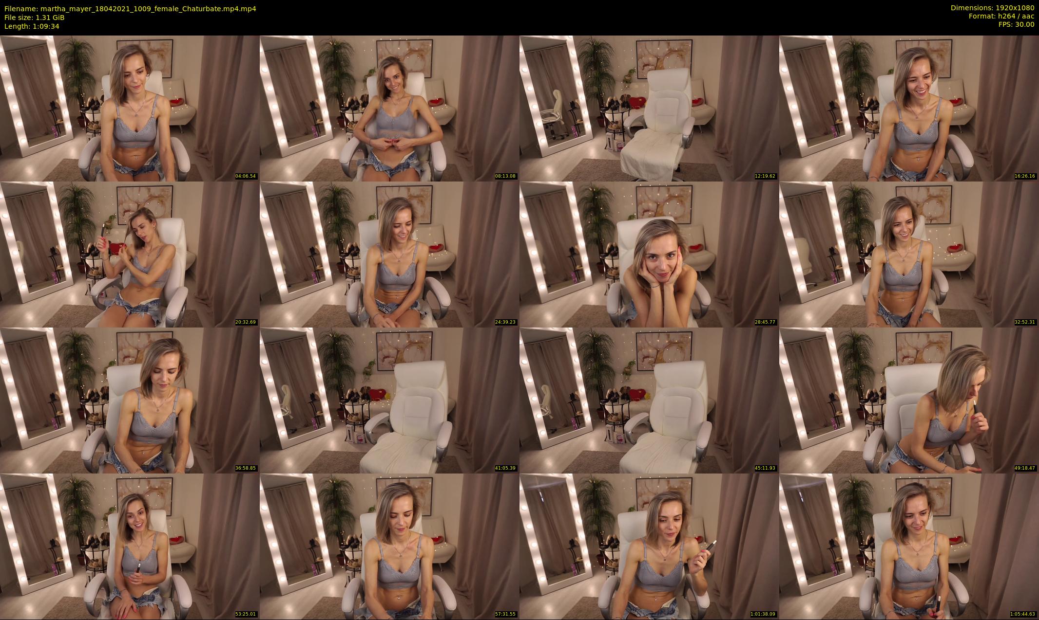 martha_mayer — 70 minute Chaturbate female cam show recording, 1080p, Apr 18, 2021