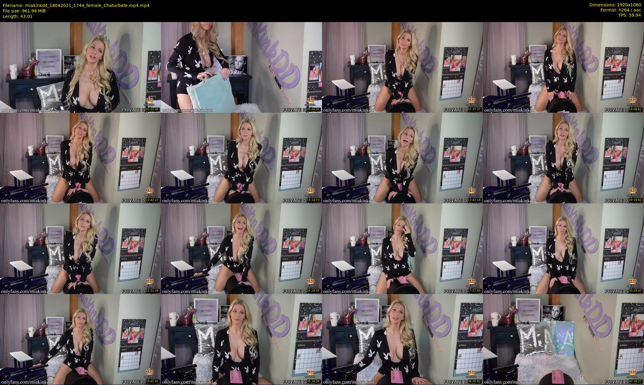 miakinkdd — 44 minute Chaturbate female cam show recording, 1080p, Apr 18, 2021