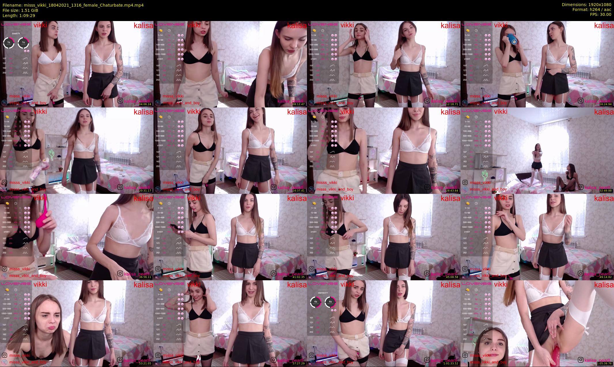 misss_vikki — 70 minute Chaturbate female cam show recording, 1080p, Apr 18, 2021