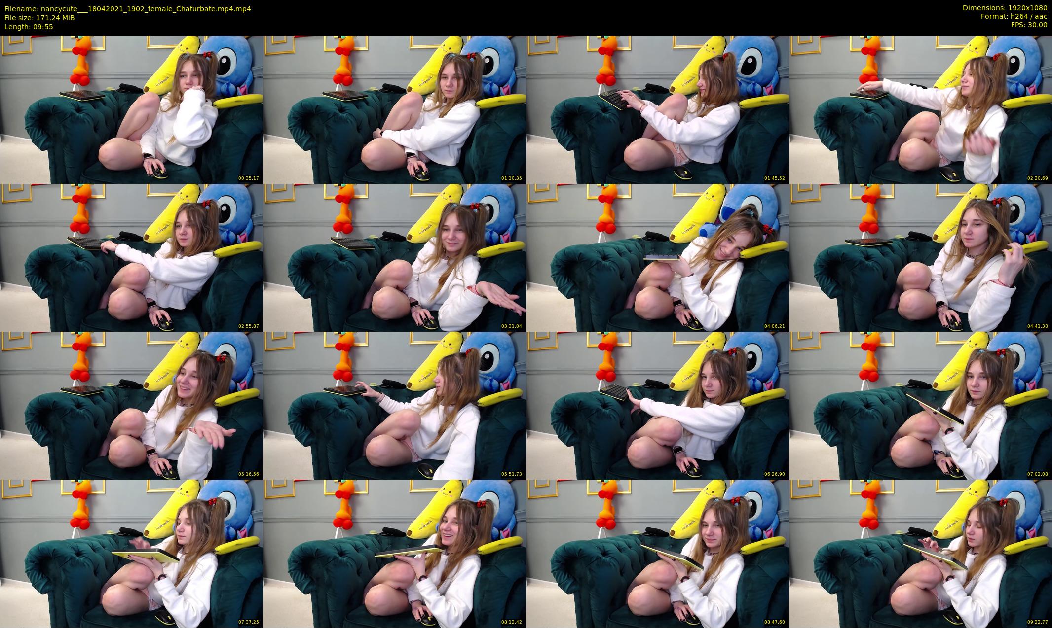 nancycute__ — 10 minute Chaturbate female cam show recording, 1080p, Apr 18, 2021