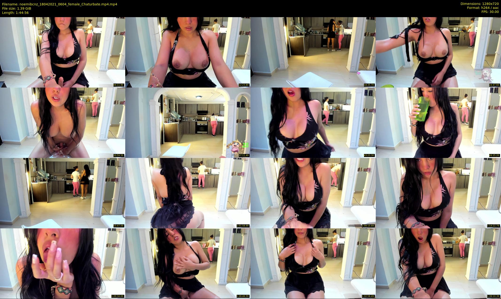 noemibcnz — 105 minute Chaturbate couple cam show recording, 720p, Apr 18, 2021