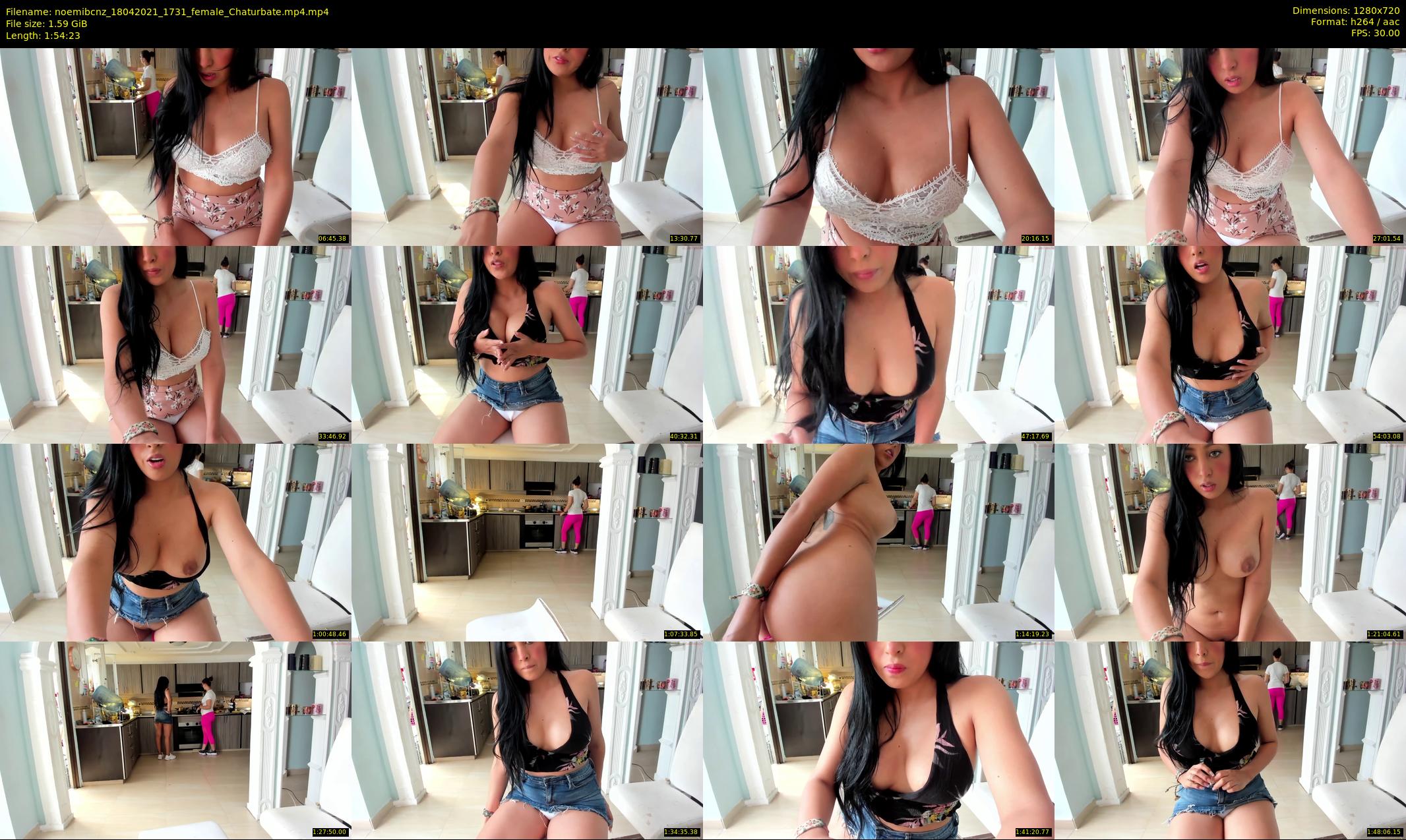 noemibcnz — 115 minute Chaturbate couple cam show recording, 720p, Apr 18, 2021